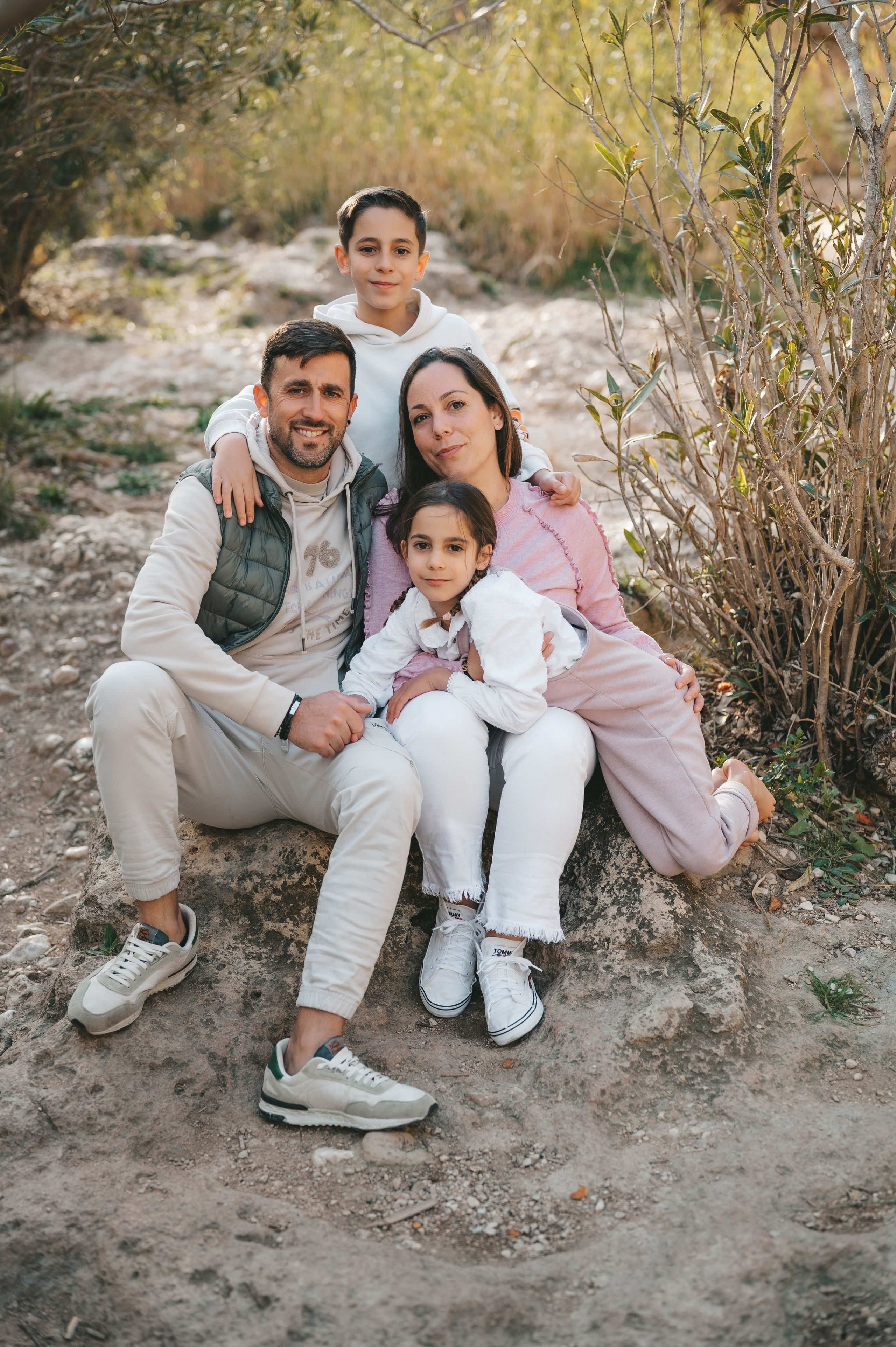 Angel, Sara, Angelito y Martina. Тетяна Малишева - сімейний фотограф і відеограф у Валенсії, Іспанія