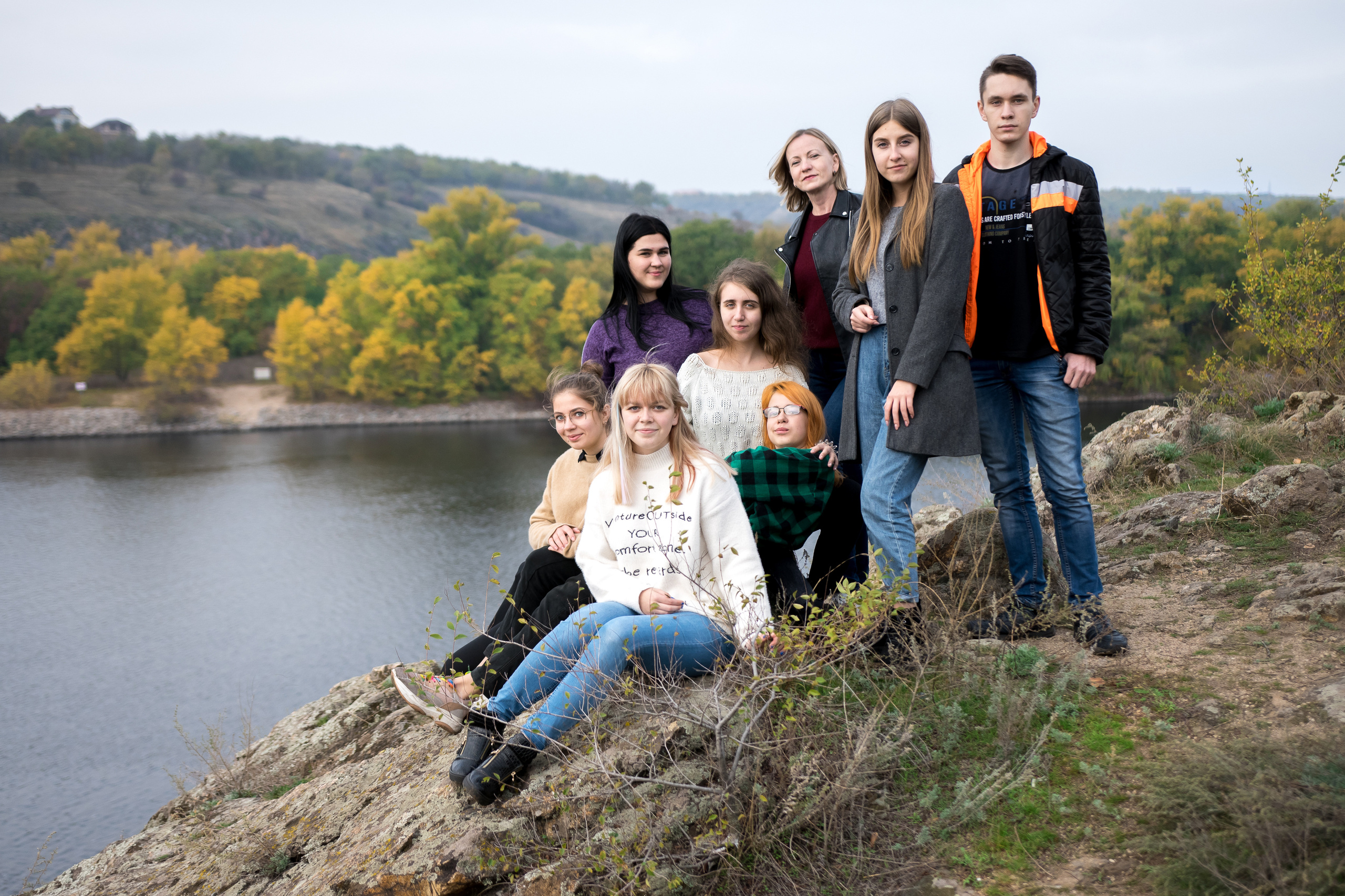 Сичевой коллегиум 11А пикник на Хортице. Випускні альбоми Олега Кононова