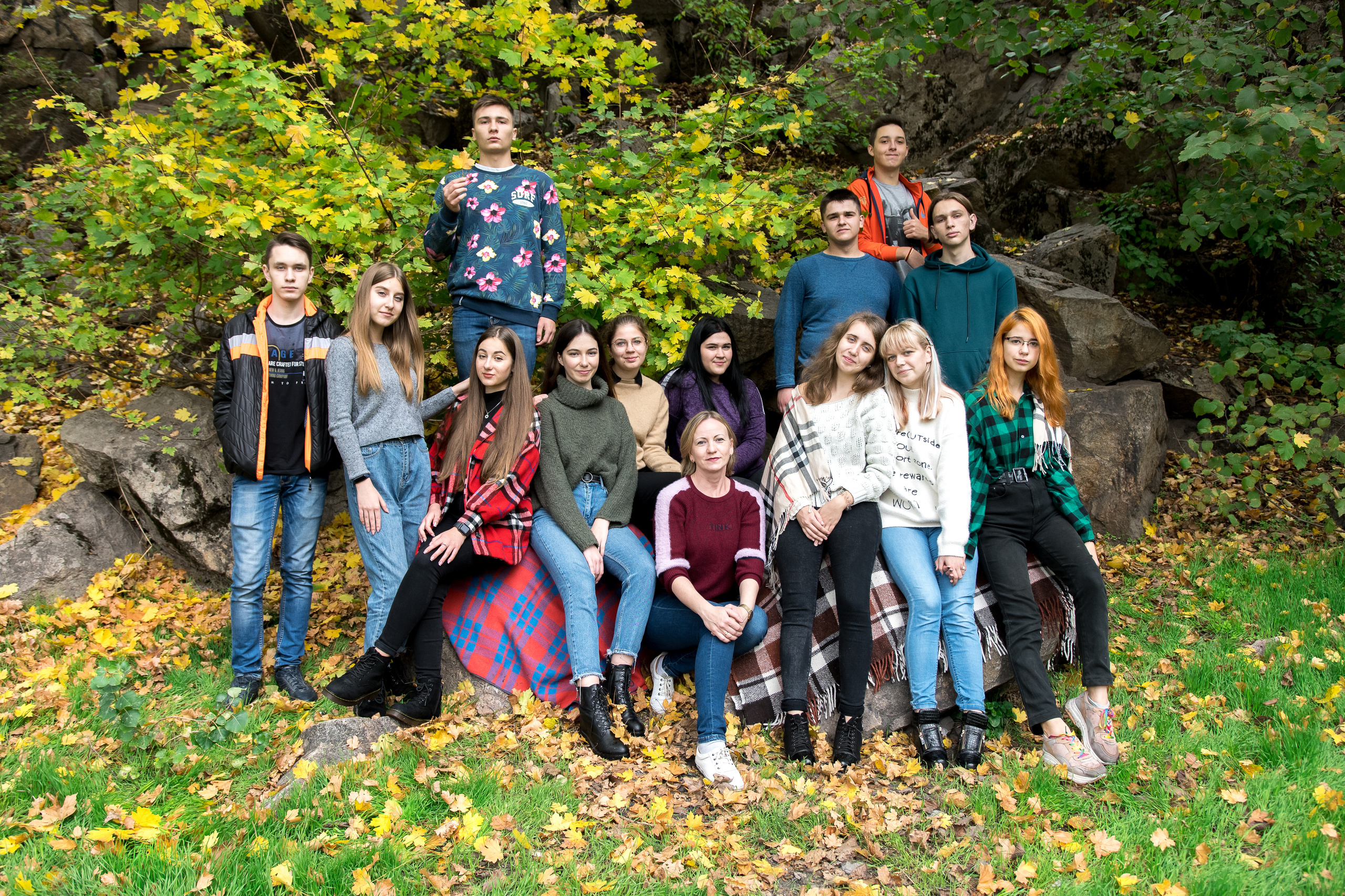 Сичевой коллегиум 11А пикник на Хортице. Випускні альбоми Олега Кононова