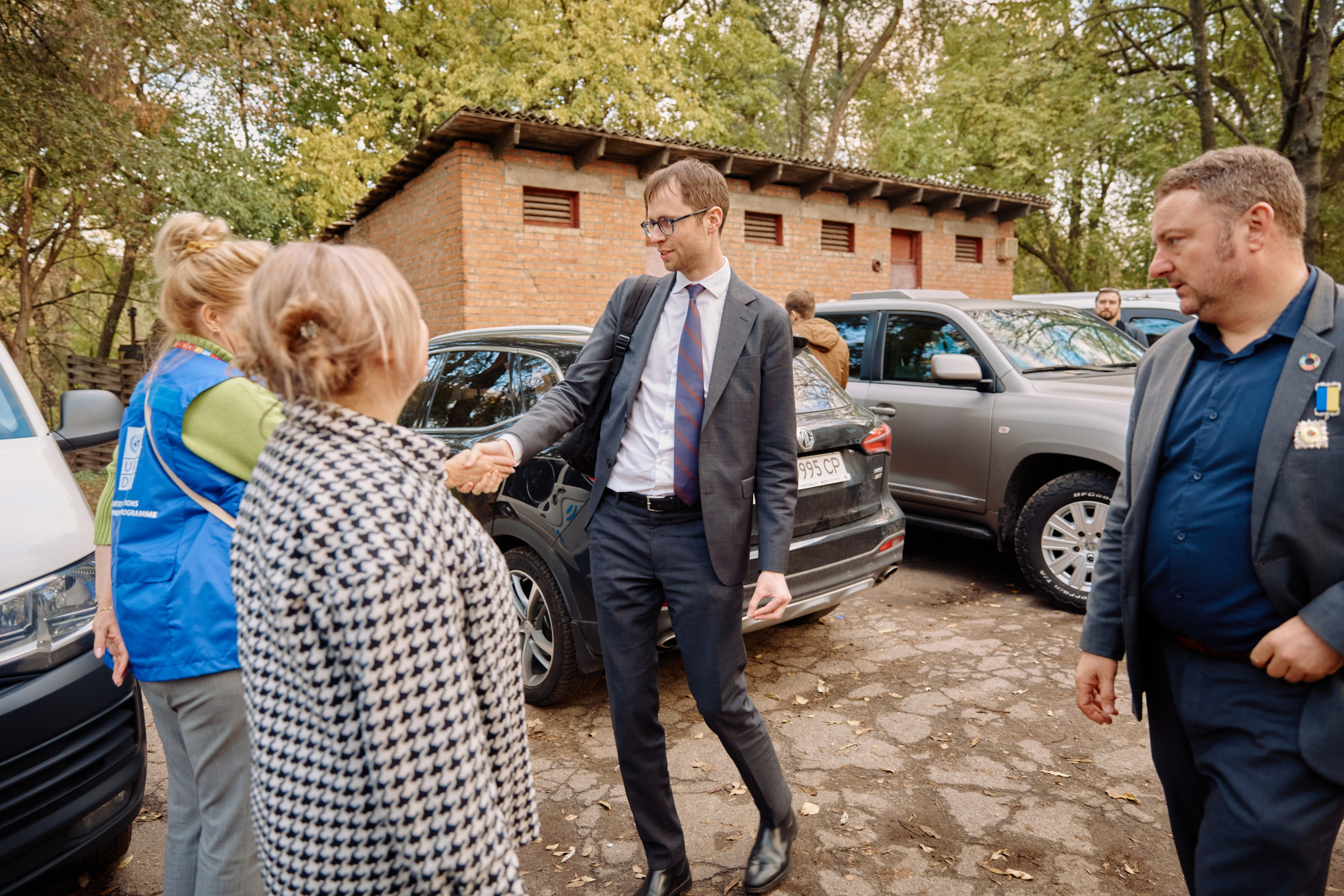 Фото зустрічі посла Австрії, з головами Дніпропетровської, Донецької, Луганської Військової ОДА