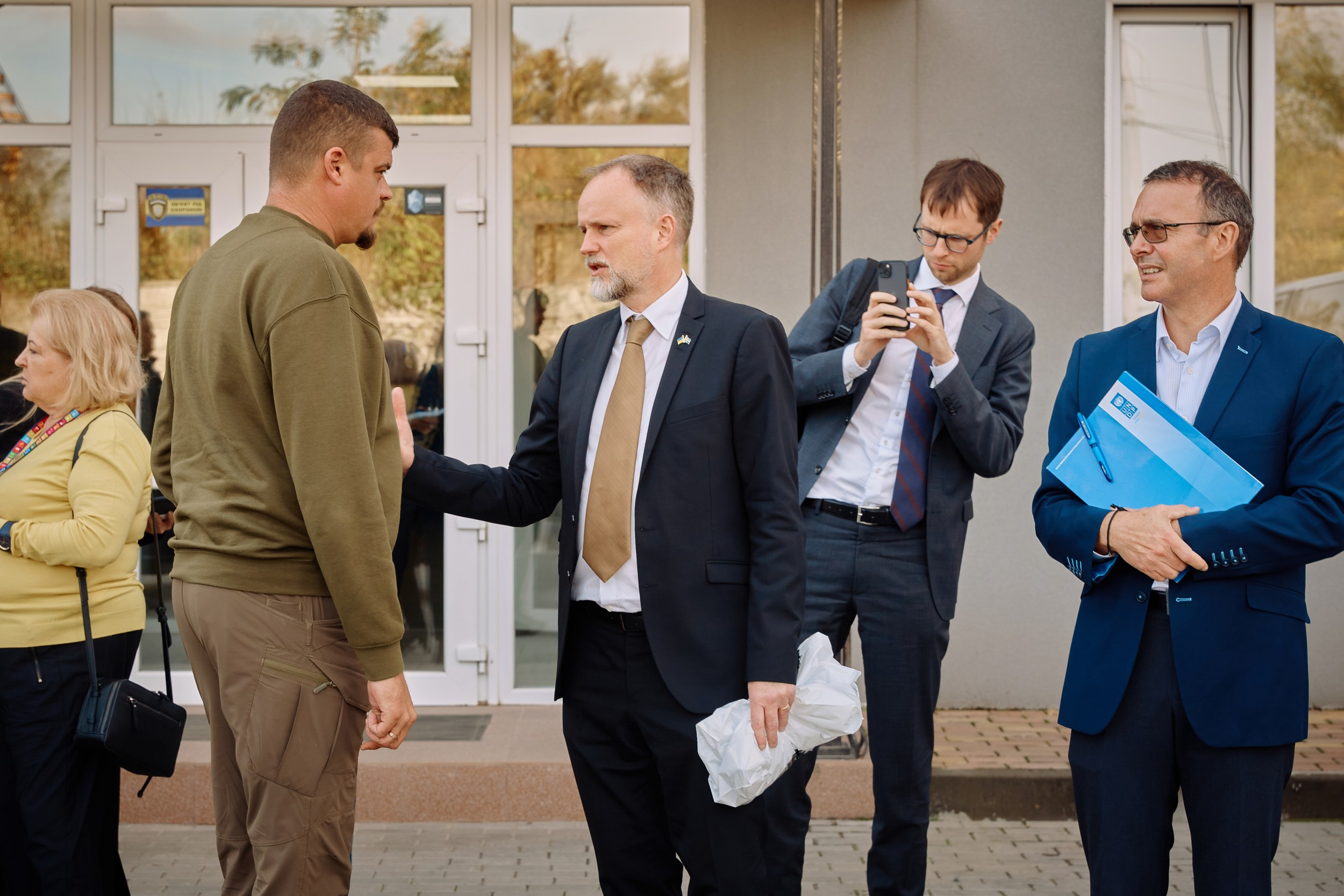 Фото зустрічі посла Австрії, з головами Дніпропетровської, Донецької, Луганської Військової ОДА