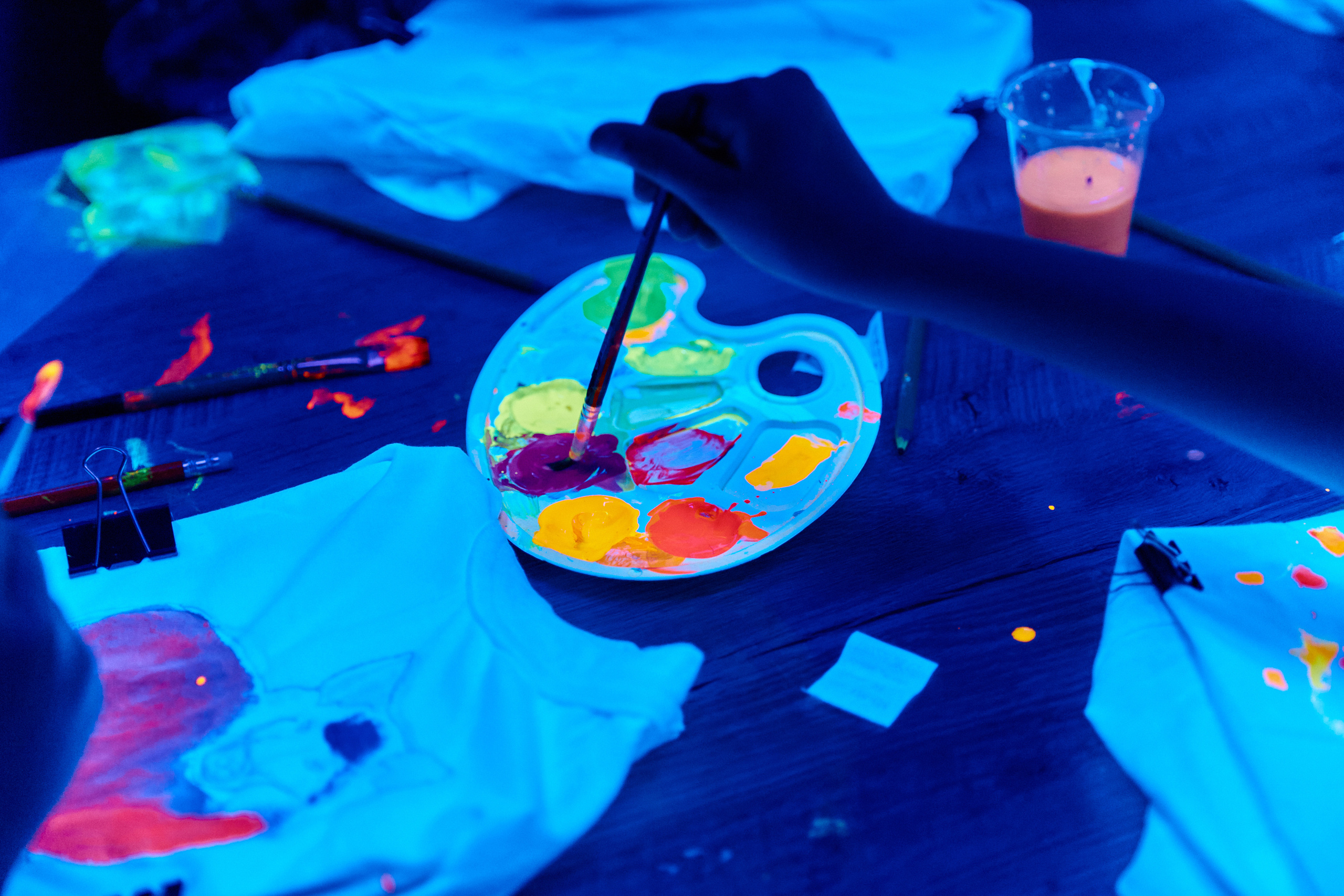 Фотограф на дитячий день народження у Дніпрі - неоновий клуб City Golf