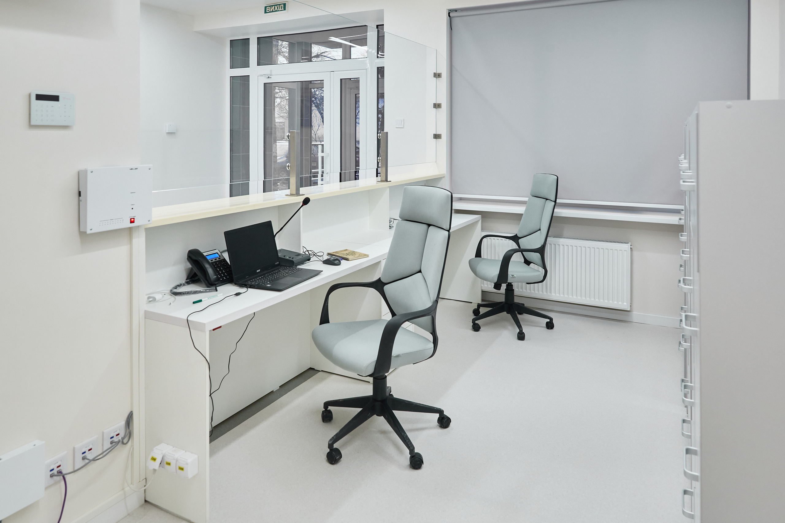 Интерьерное фото отделения интенсивной терапии, больницы г. Днепр