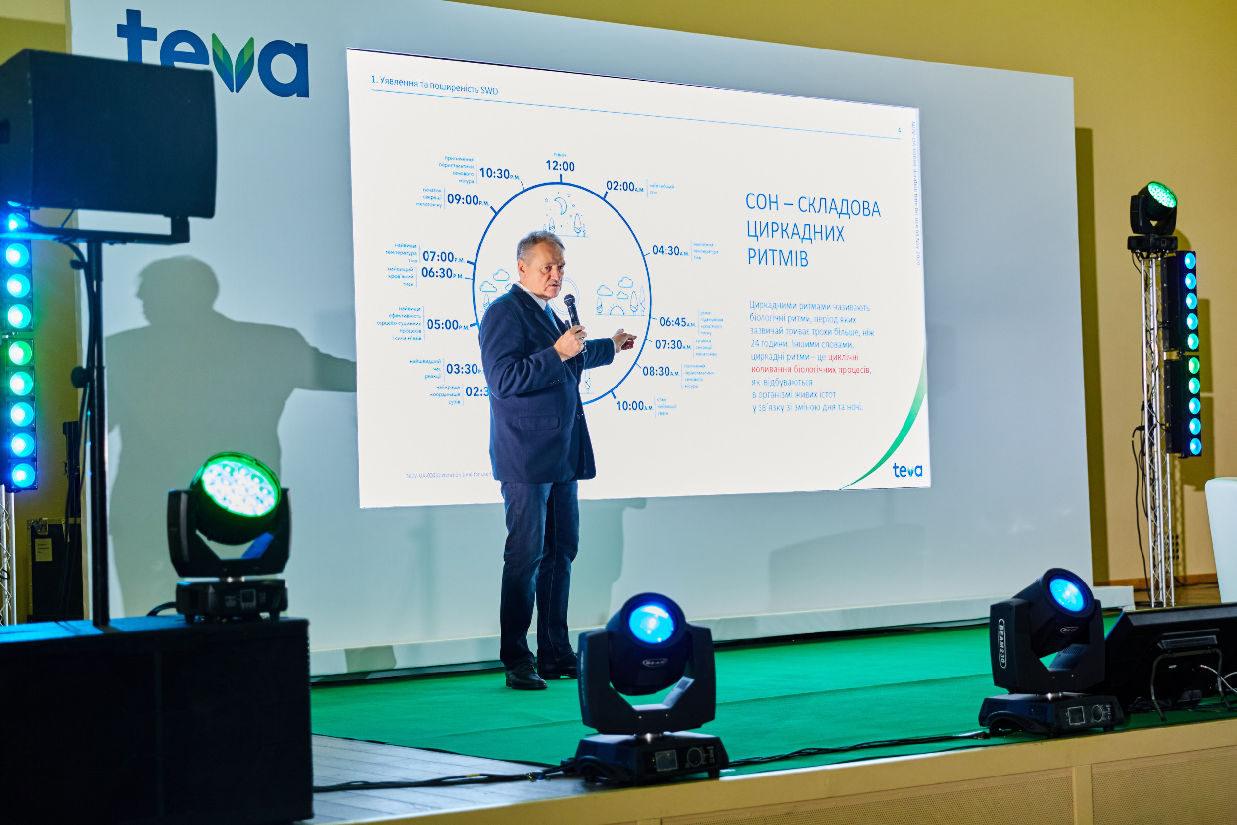 Зйомка медичної конференції у Дніпрі. Teva