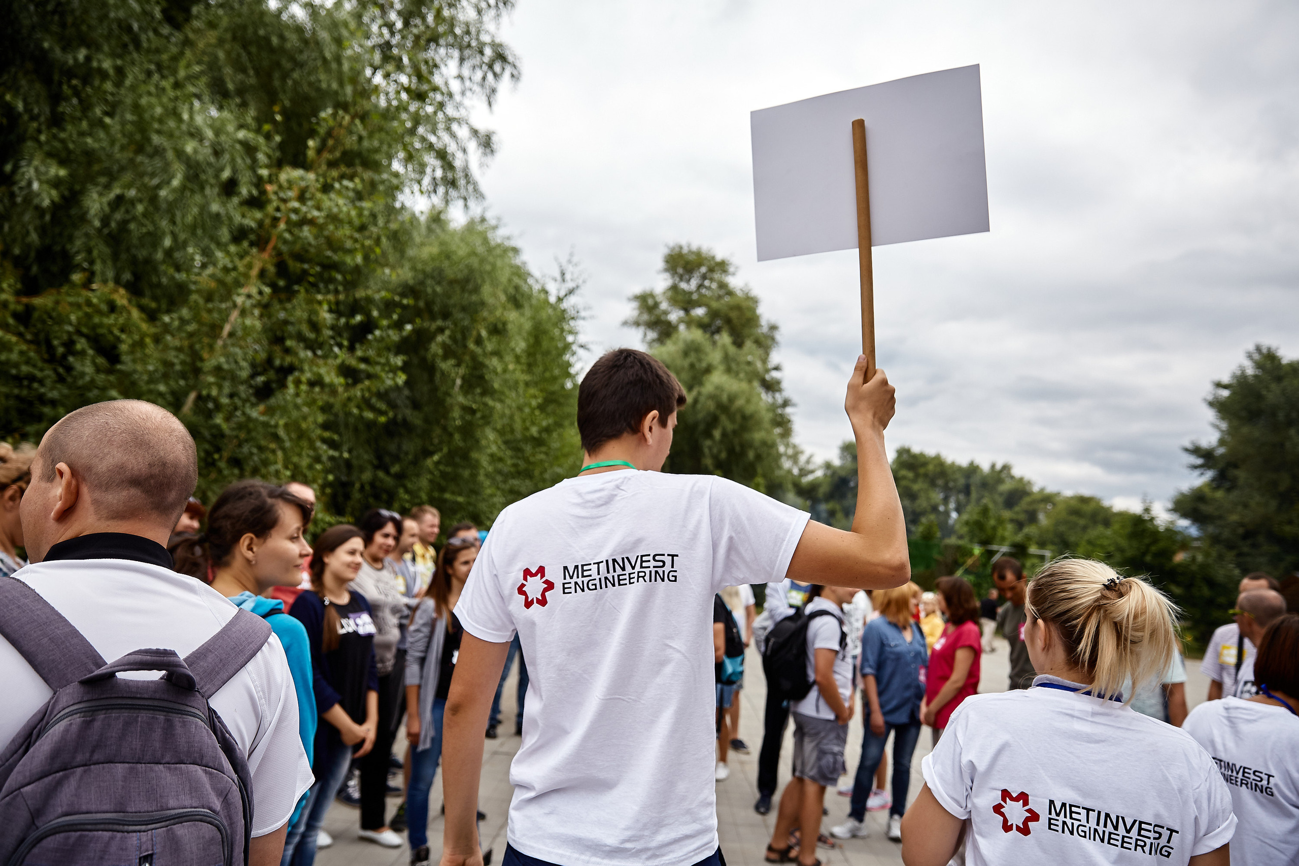 Репортажна фотосессія тимбілдингу для компанії Метінвест Інжинірінг