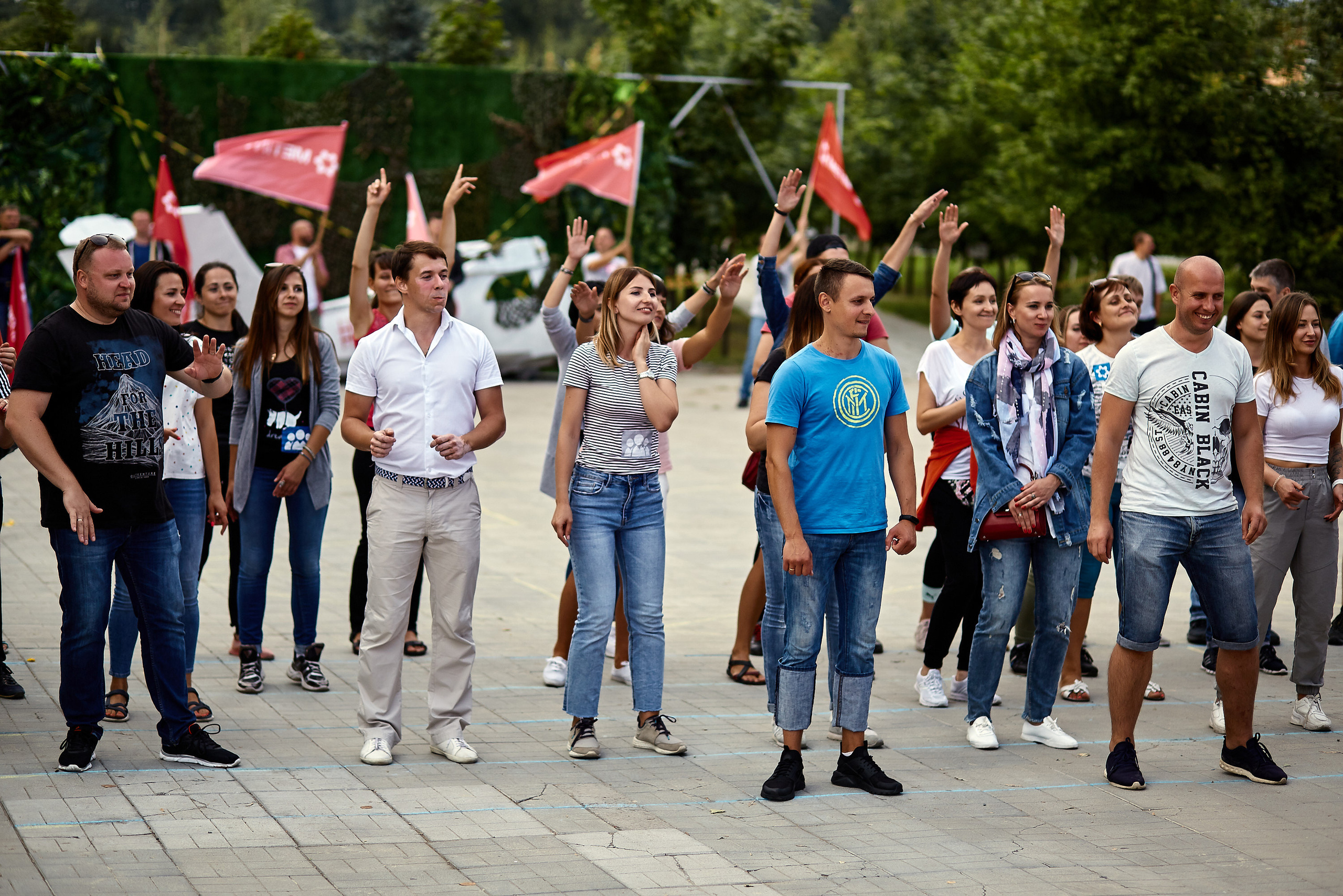 Репортажна фотосессія тимбілдингу для компанії Метінвест Інжинірінг
