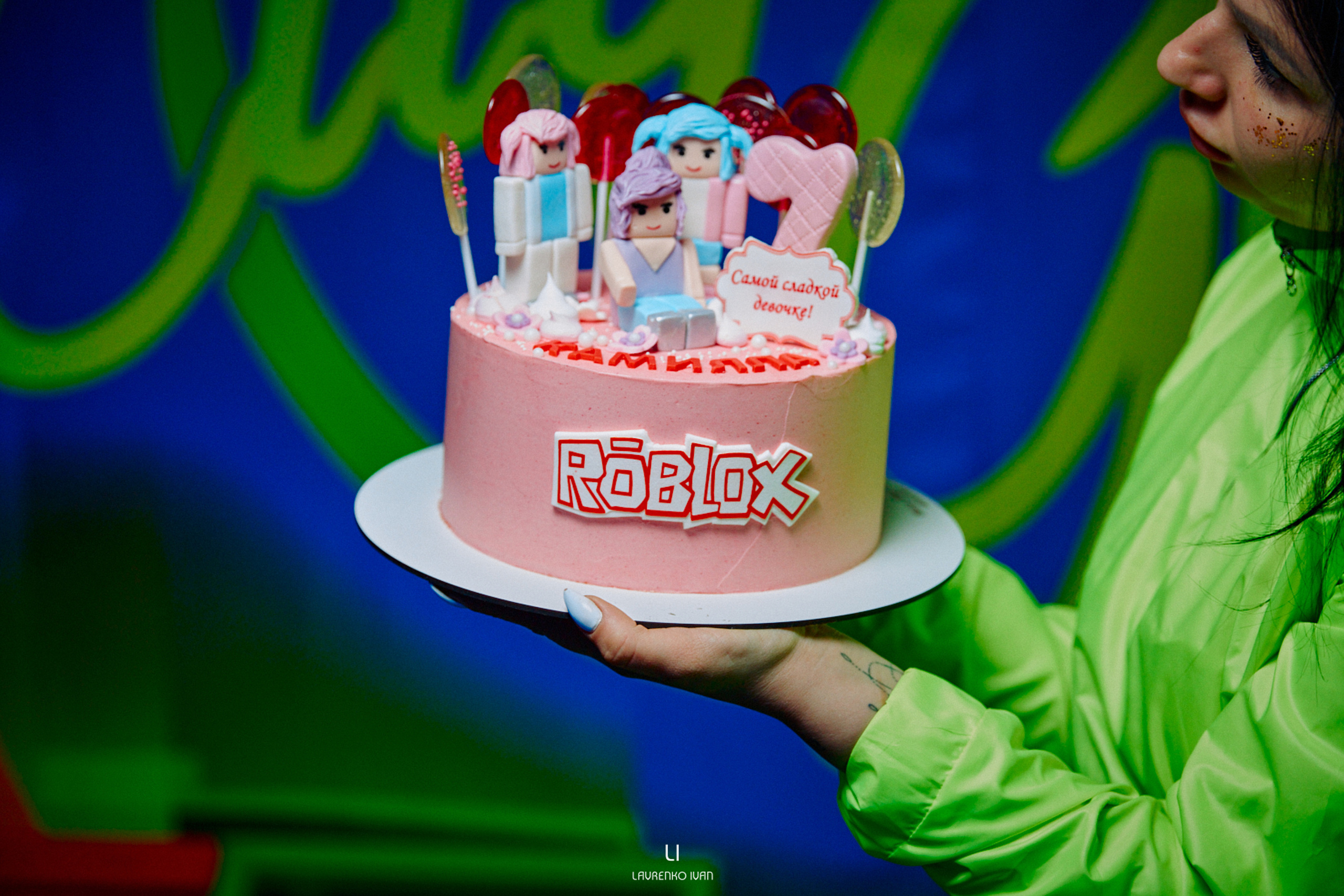 Фотограф на дитячий день народження у Дніпрі - неоновий клуб City Golf