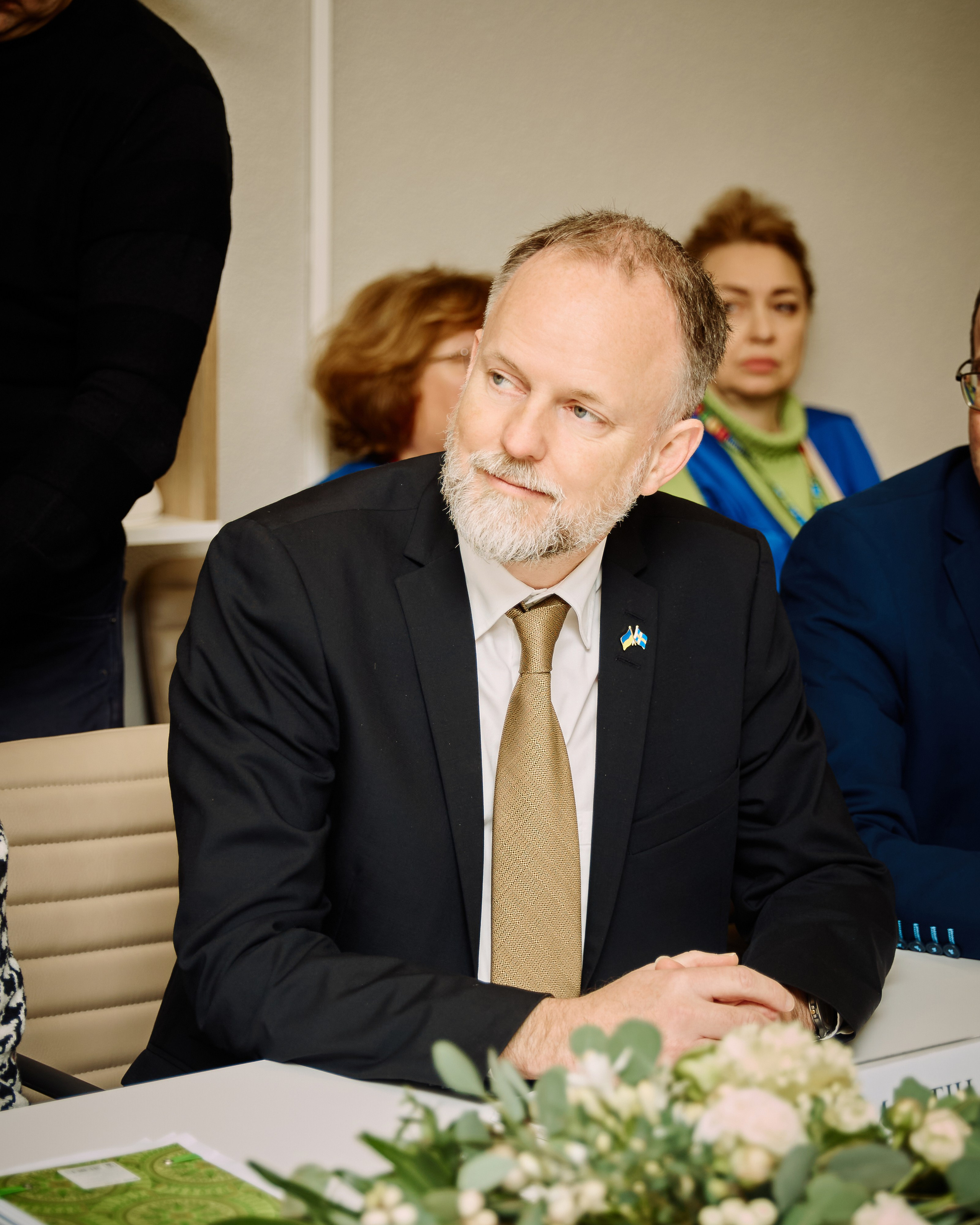 Фото зустрічі посла Австрії, з головами Дніпропетровської, Донецької, Луганської Військової ОДА