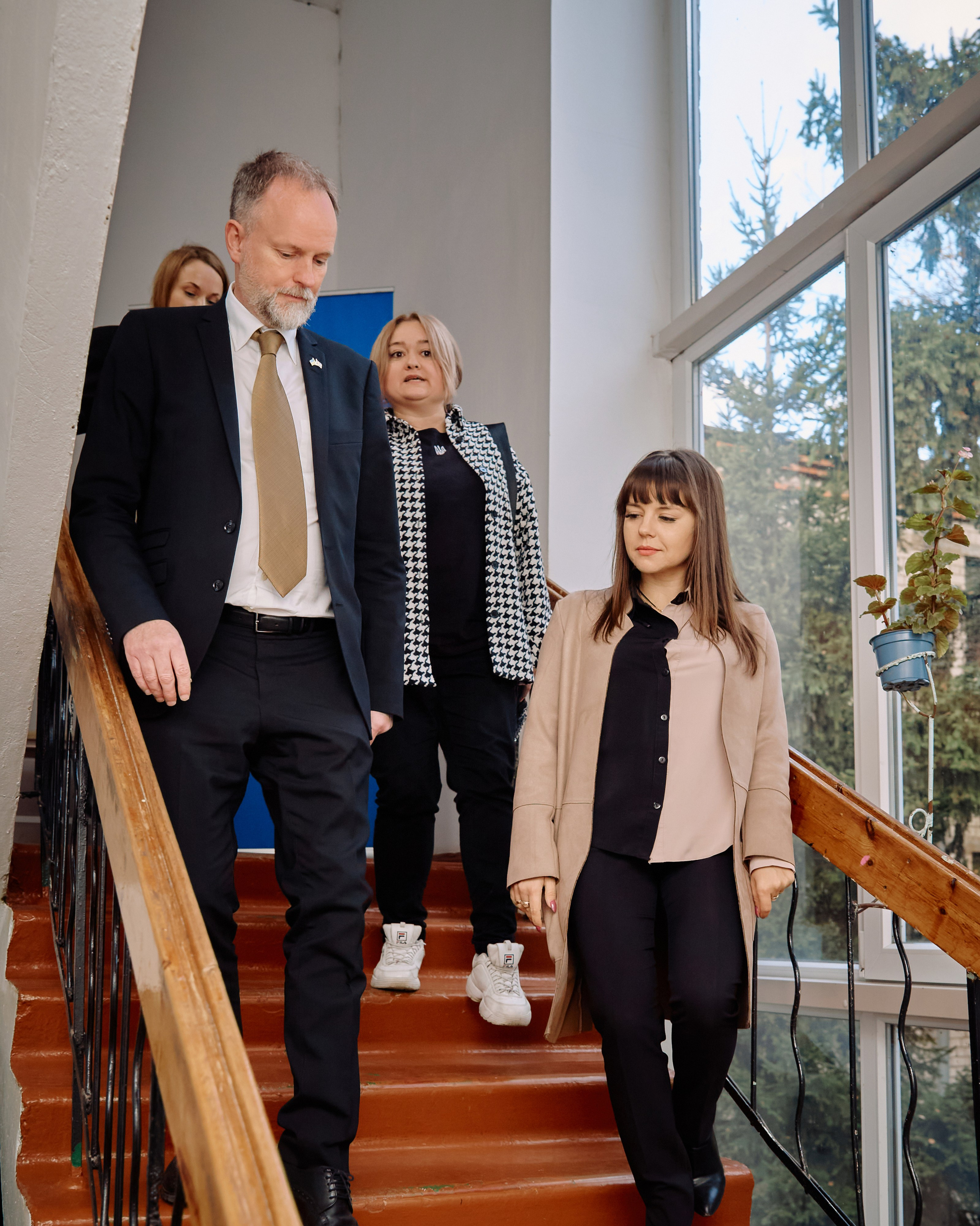 Фото зустрічі посла Австрії, з головами Дніпропетровської, Донецької, Луганської Військової ОДА