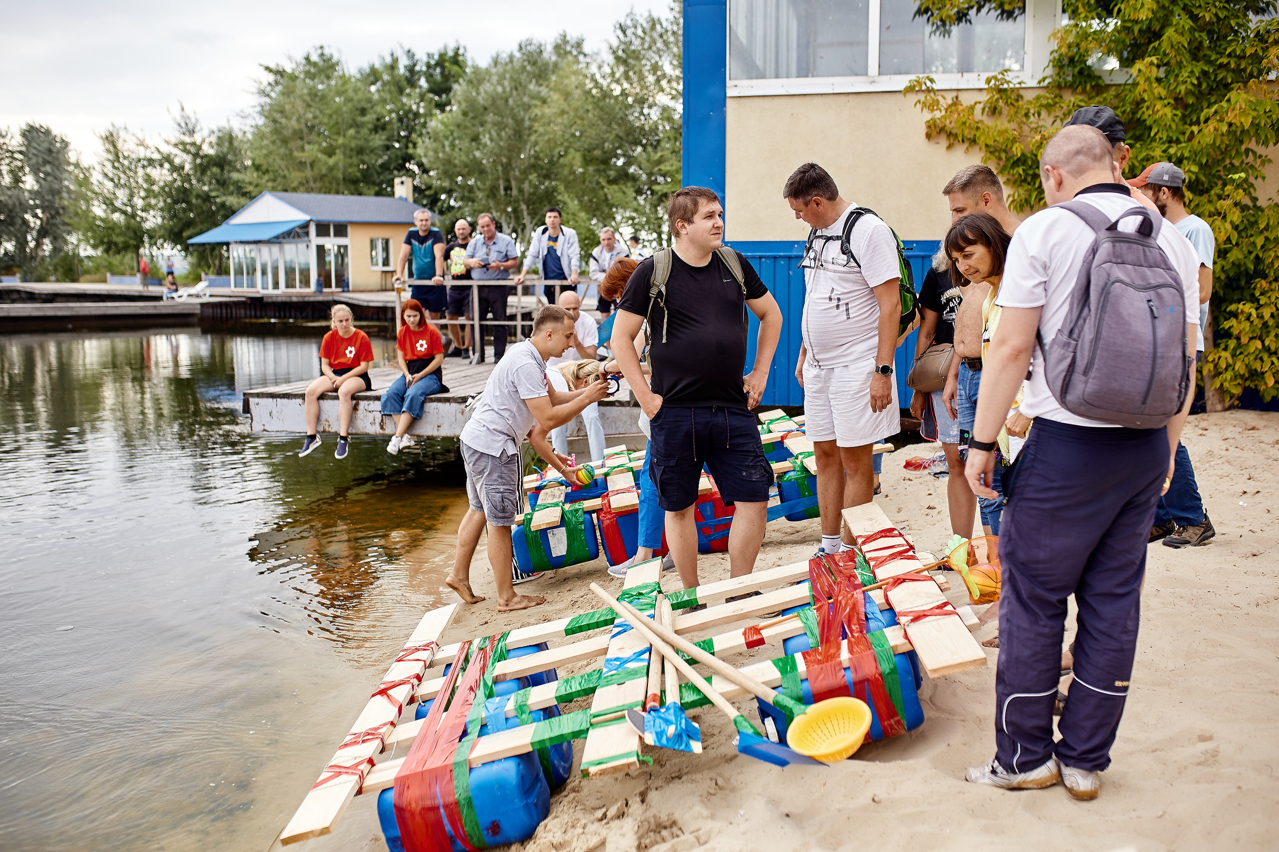 Репортажна фотосессія тимбілдингу для компанії Метінвест Інжинірінг