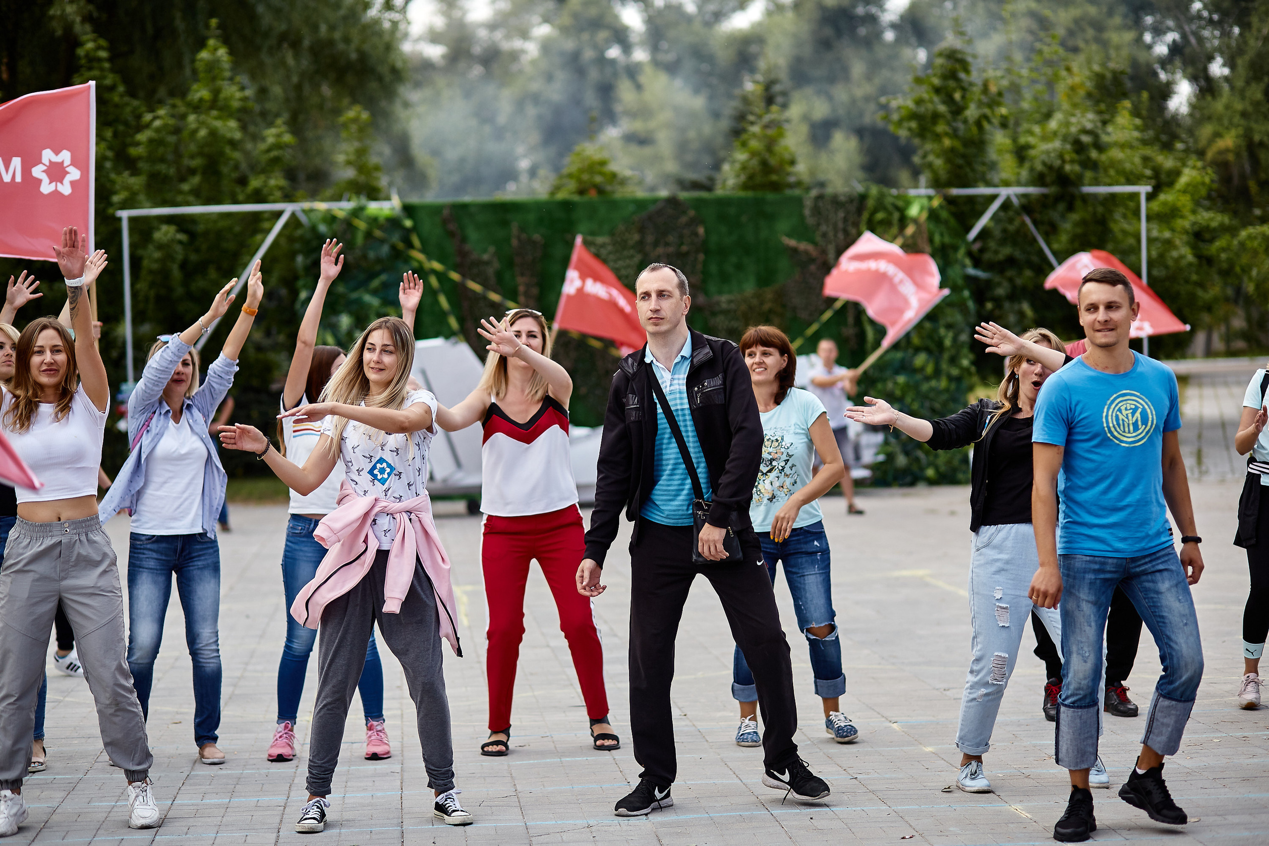 Репортажна фотосессія тимбілдингу для компанії Метінвест Інжинірінг