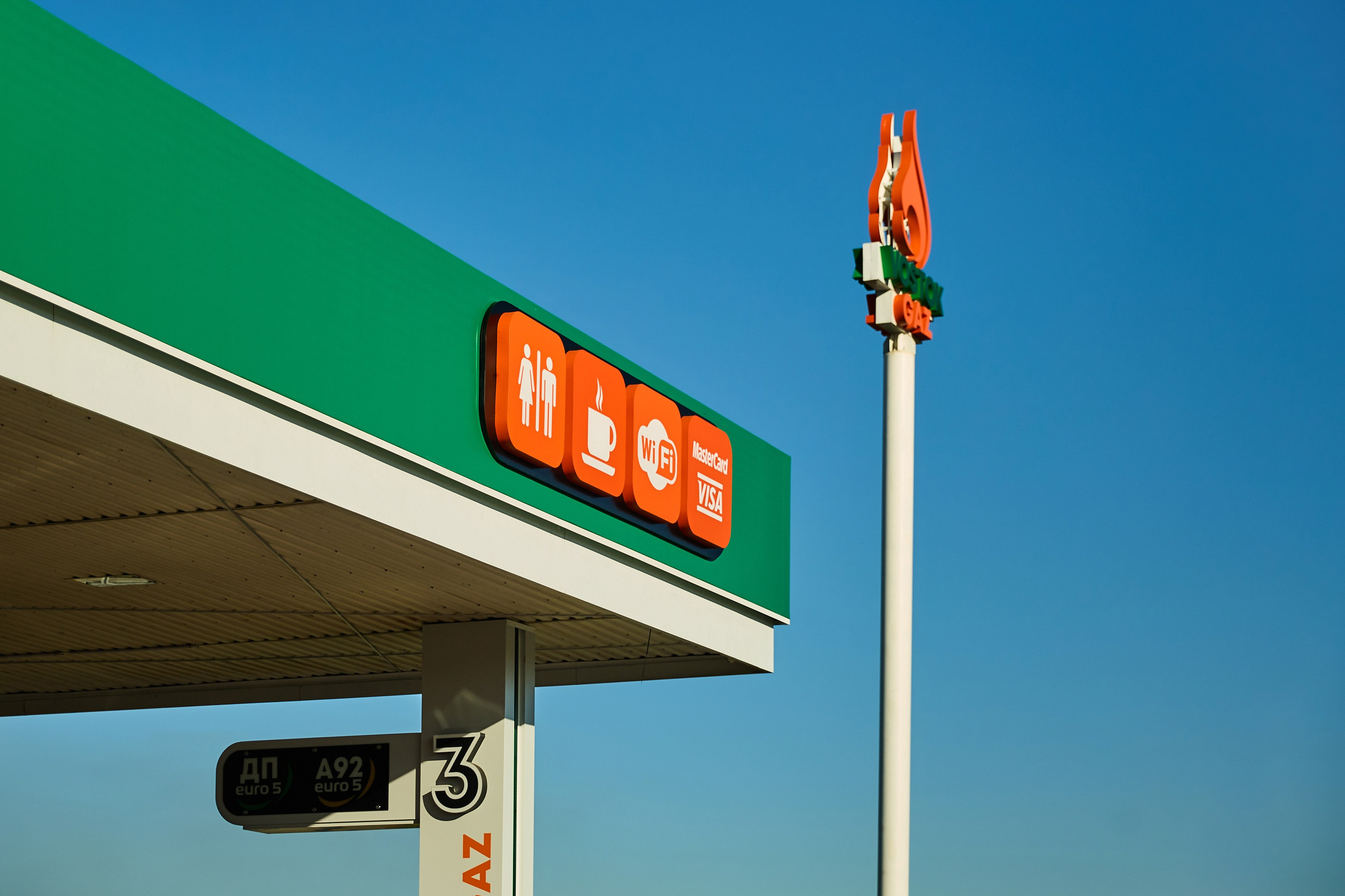 Съемка для сети АЗС «Восток Газ»