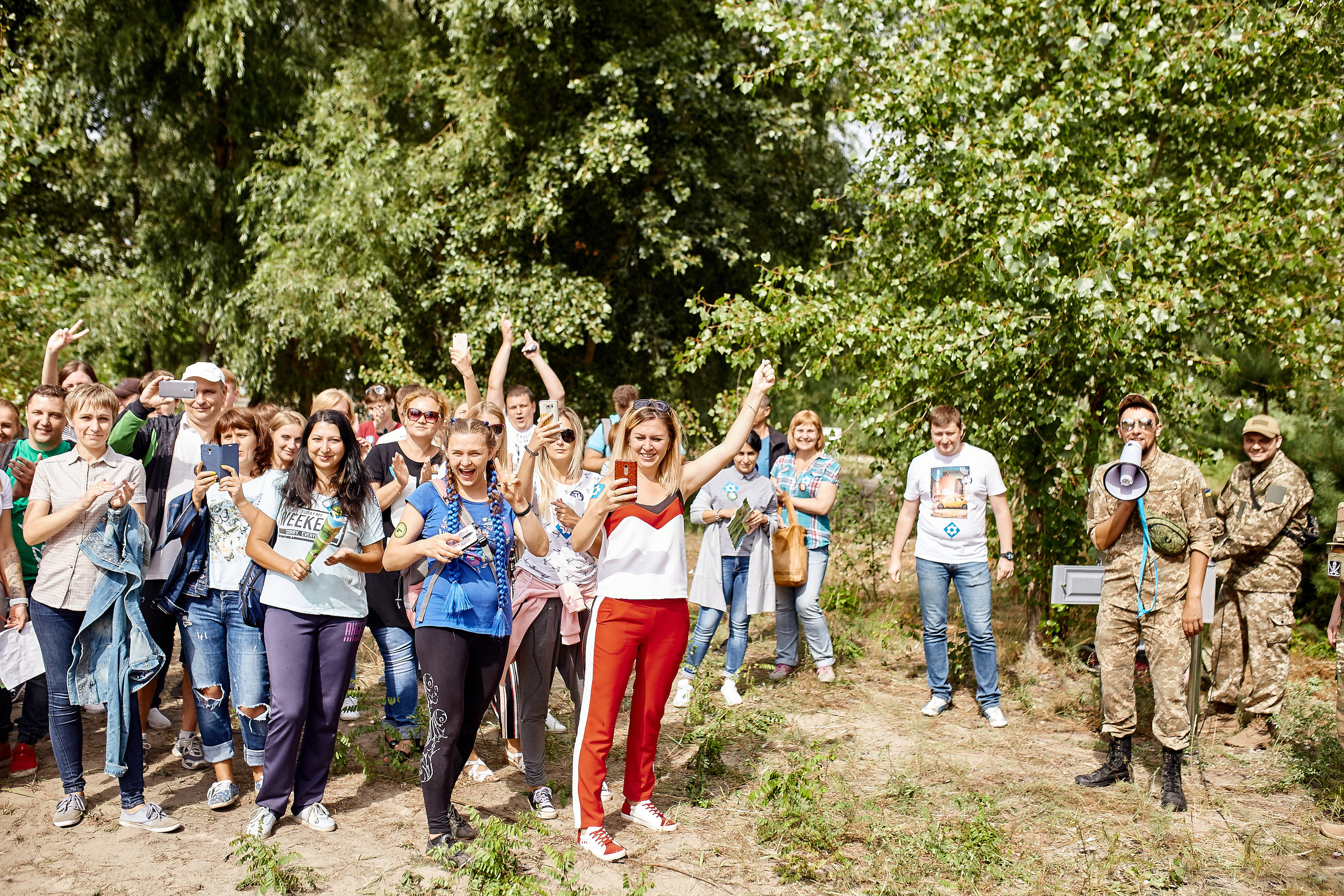 Репортажна фотосессія тимбілдингу для компанії Метінвест Інжинірінг