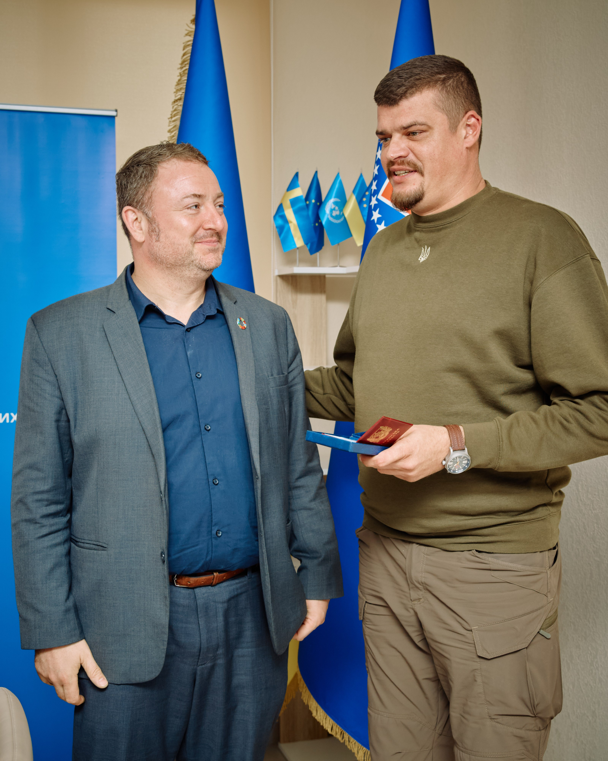 Фото зустрічі посла Австрії, з головами Дніпропетровської, Донецької, Луганської Військової ОДА