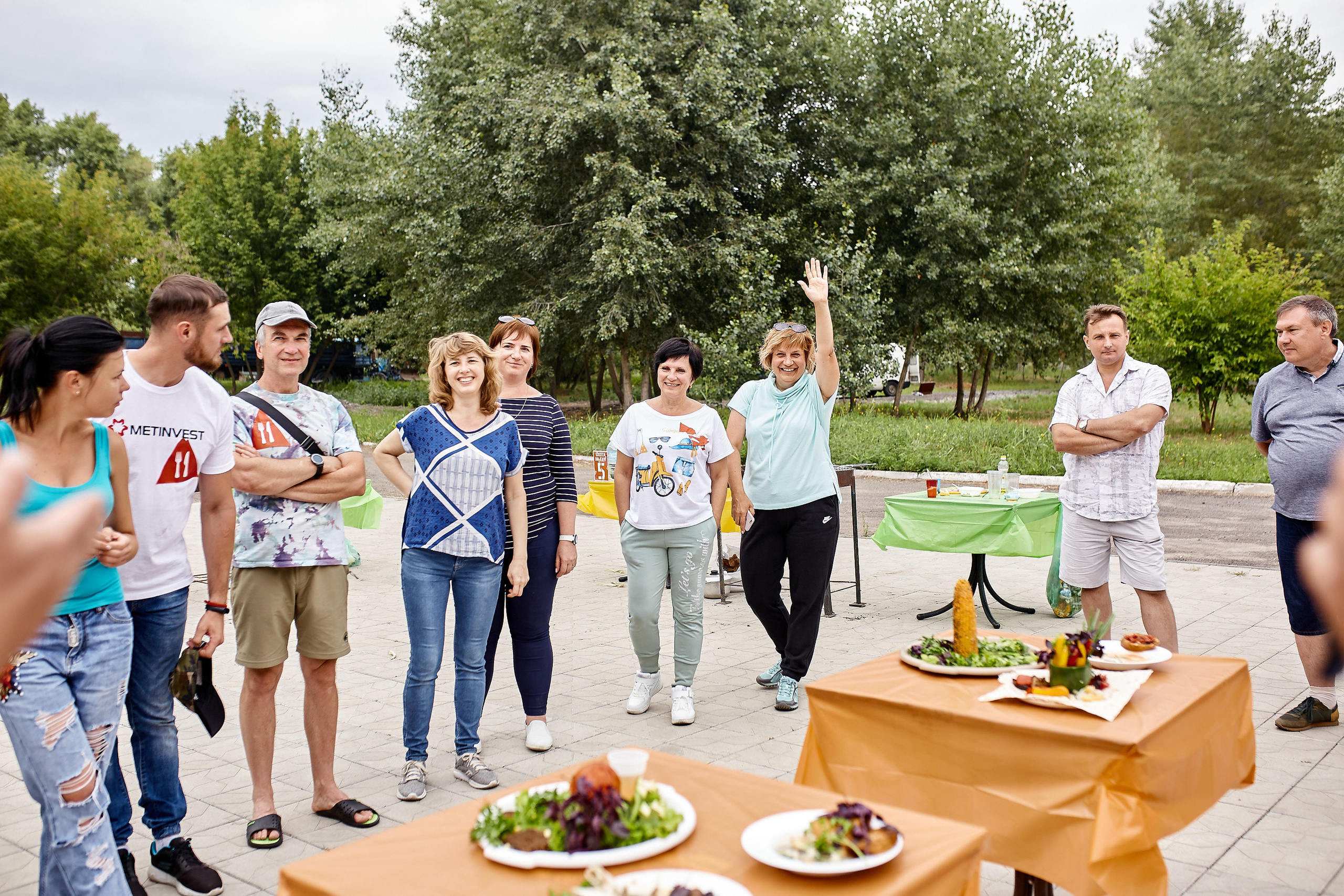 Репортажна фотосессія тимбілдингу для компанії Метінвест Інжинірінг