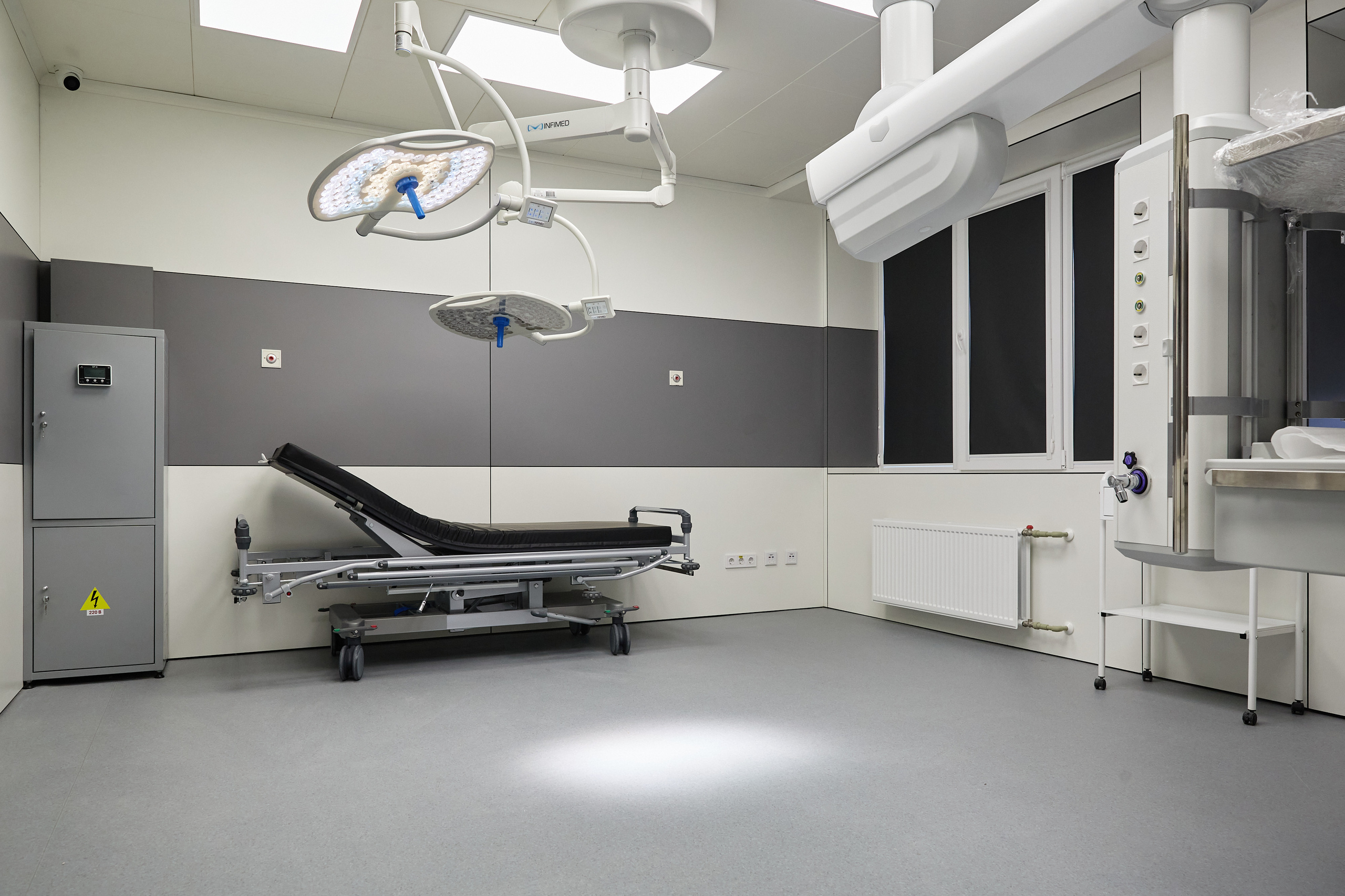 Интерьерное фото отделения интенсивной терапии, больницы г. Днепр