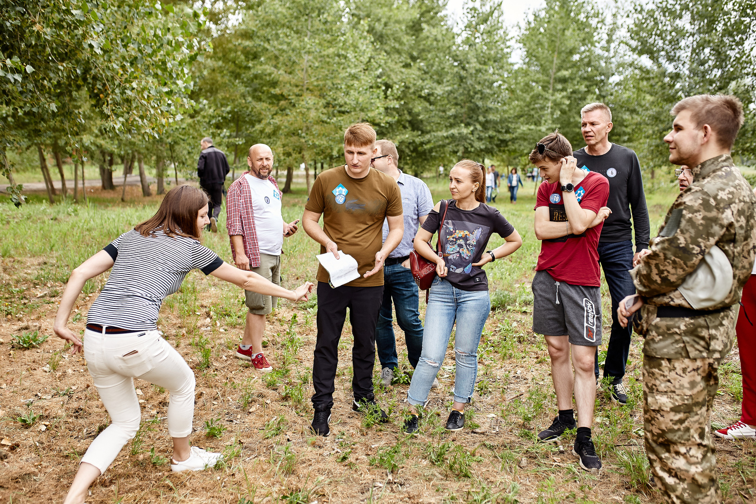 Репортажна фотосессія тимбілдингу для компанії Метінвест Інжинірінг