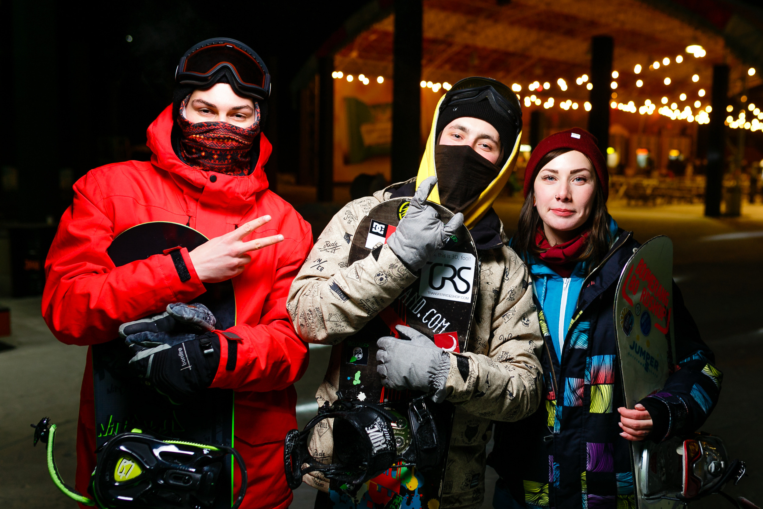 Фото спортивных событий Днепр. Ночные катания Лавина Днепр