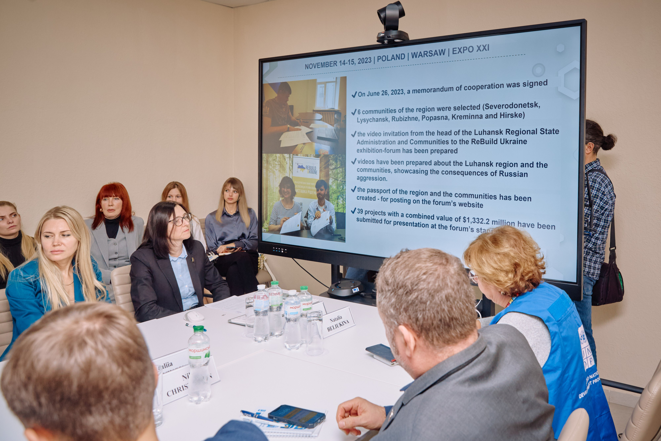 Фото зустрічі посла Австрії, з головами Дніпропетровської, Донецької, Луганської Військової ОДА