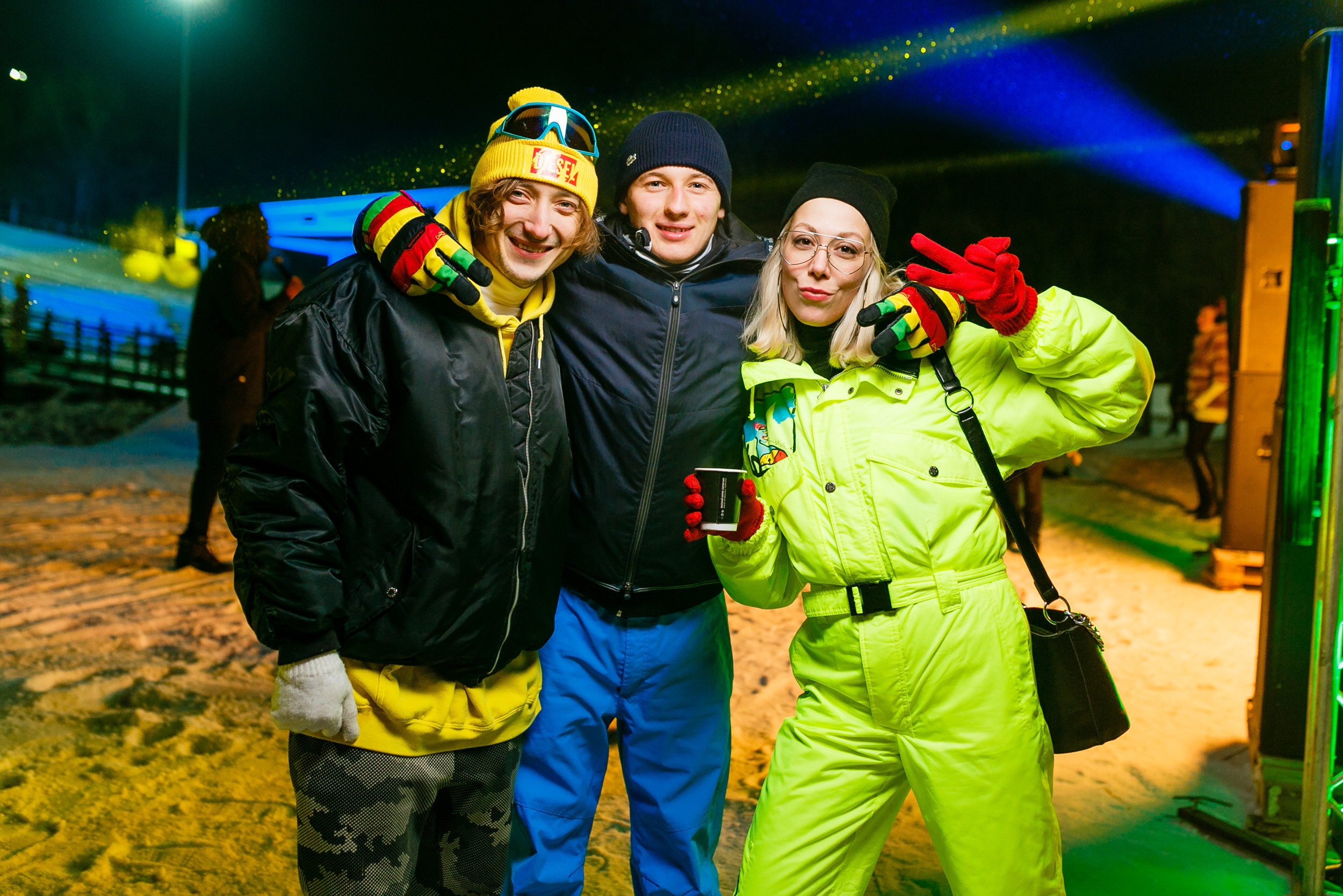 Фото спортивных событий Днепр. Ночные катания Лавина Днепр