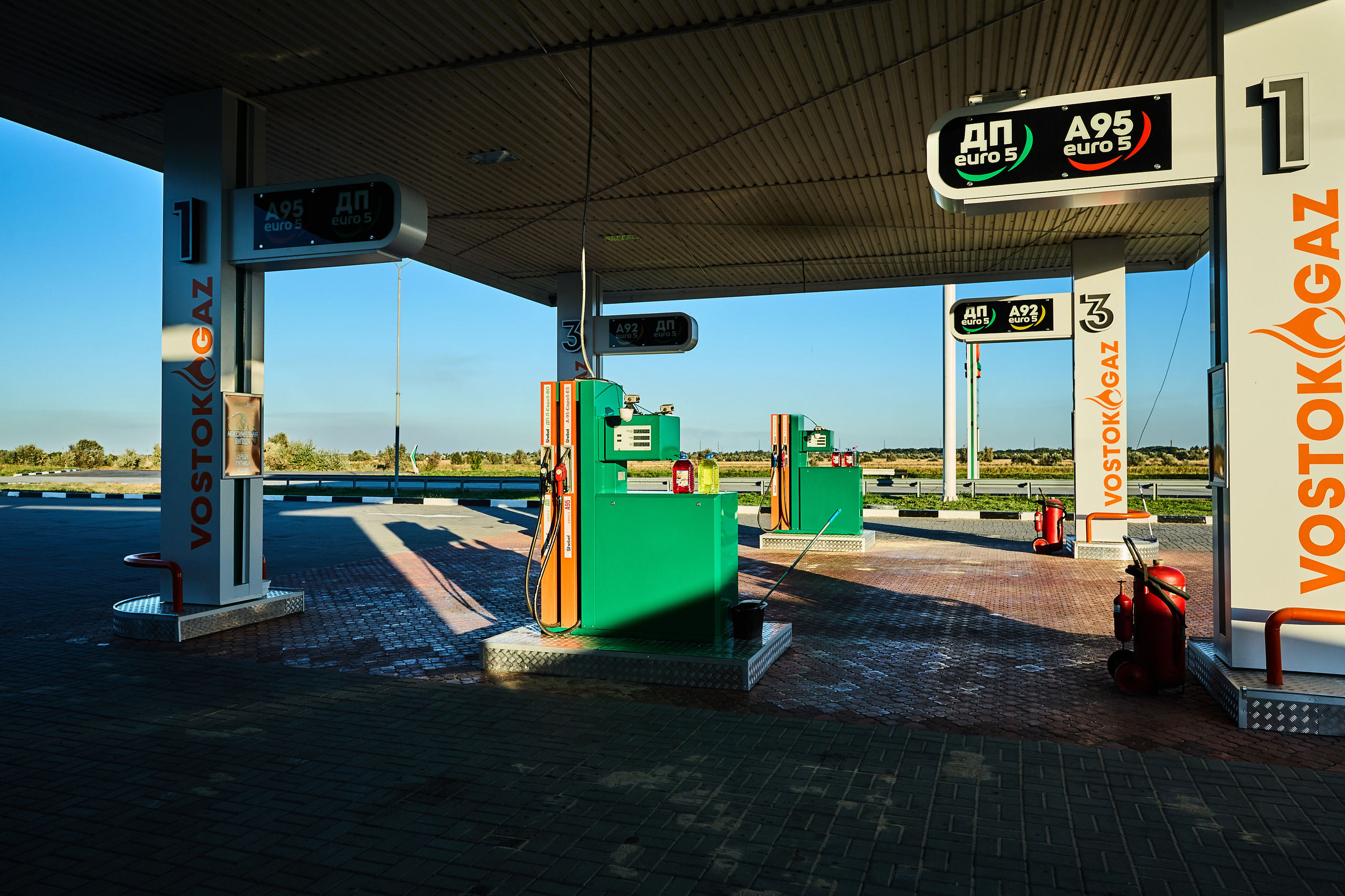 Съемка для сети АЗС «Восток Газ»