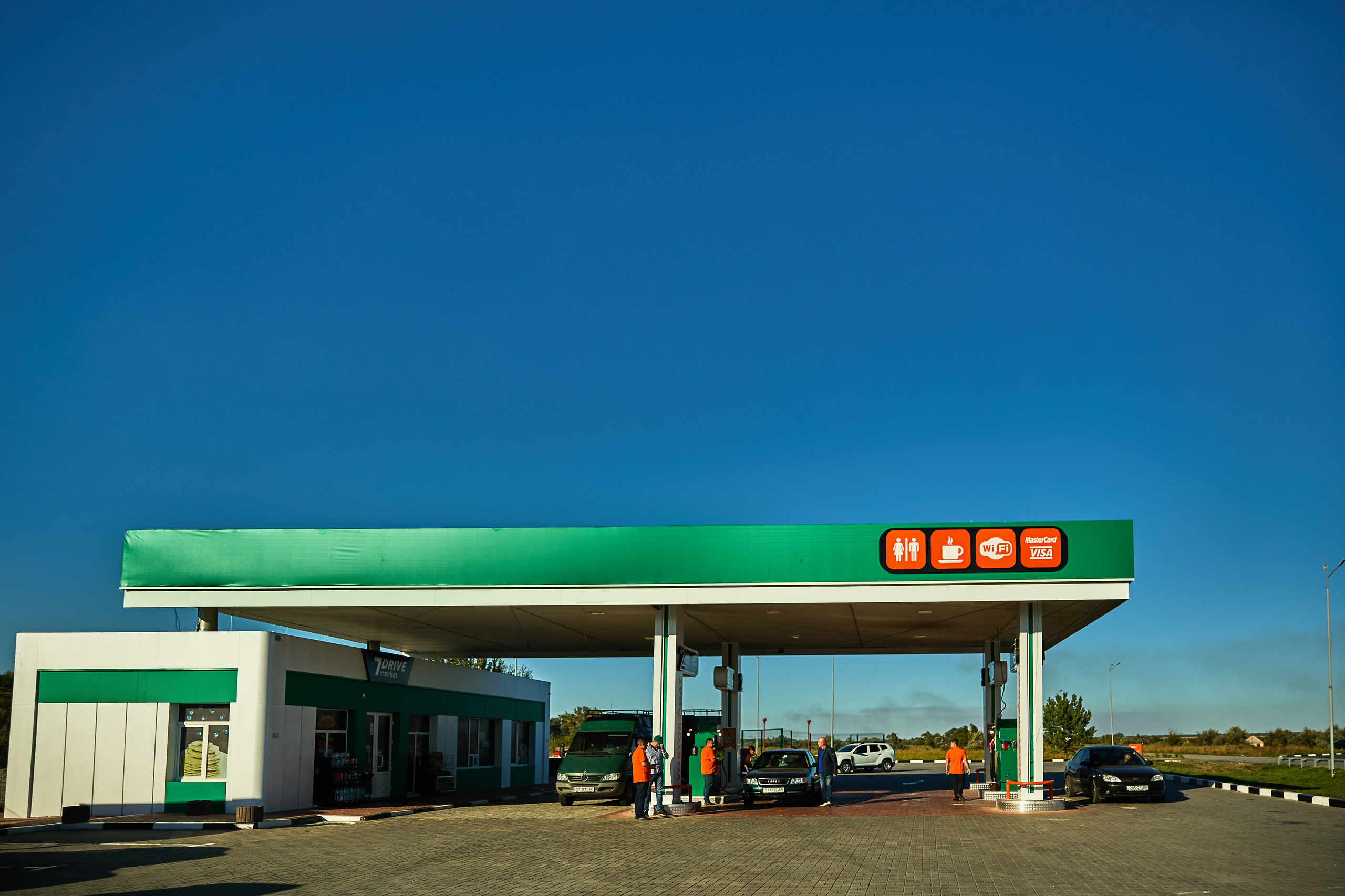 Съемка для сети АЗС «Восток Газ»