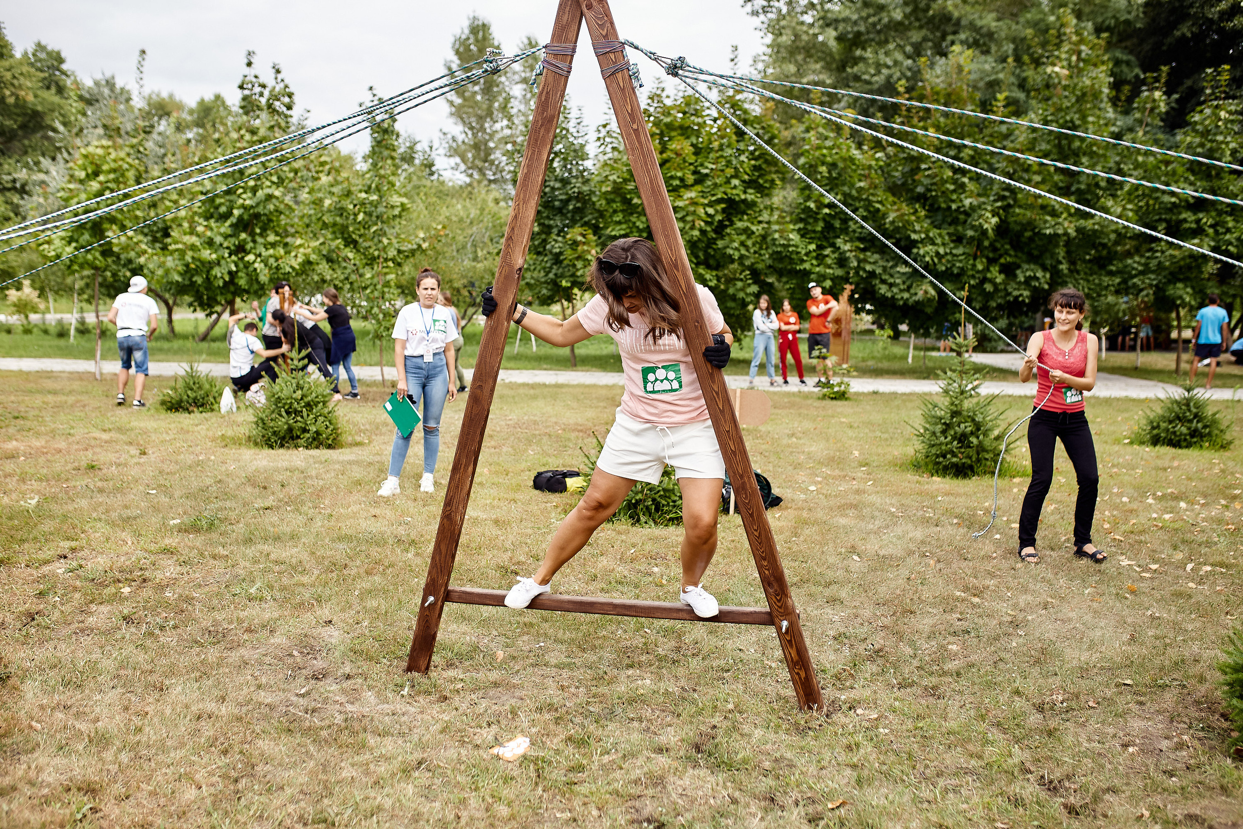 Репортажна фотосессія тимбілдингу для компанії Метінвест Інжинірінг