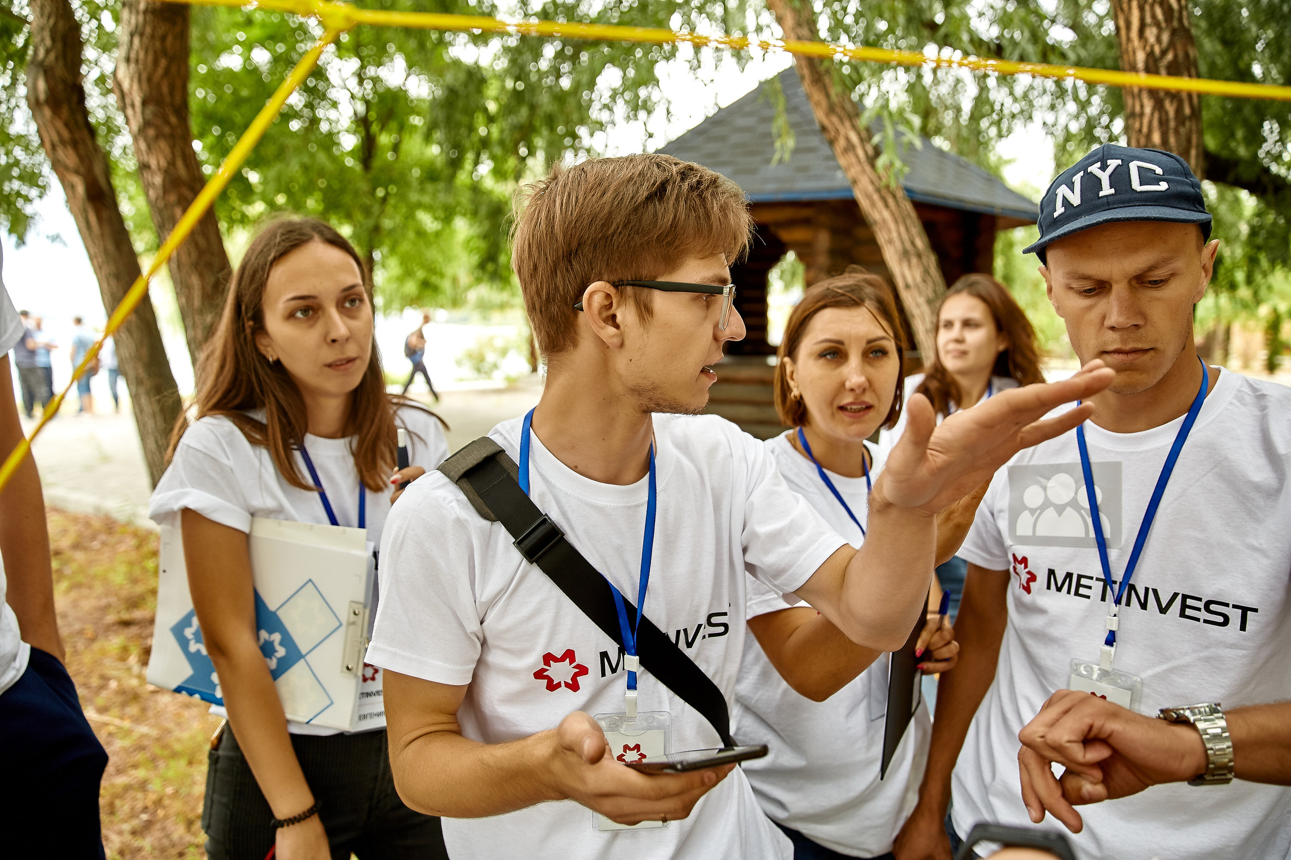 Репортажна фотосессія тимбілдингу для компанії Метінвест Інжинірінг