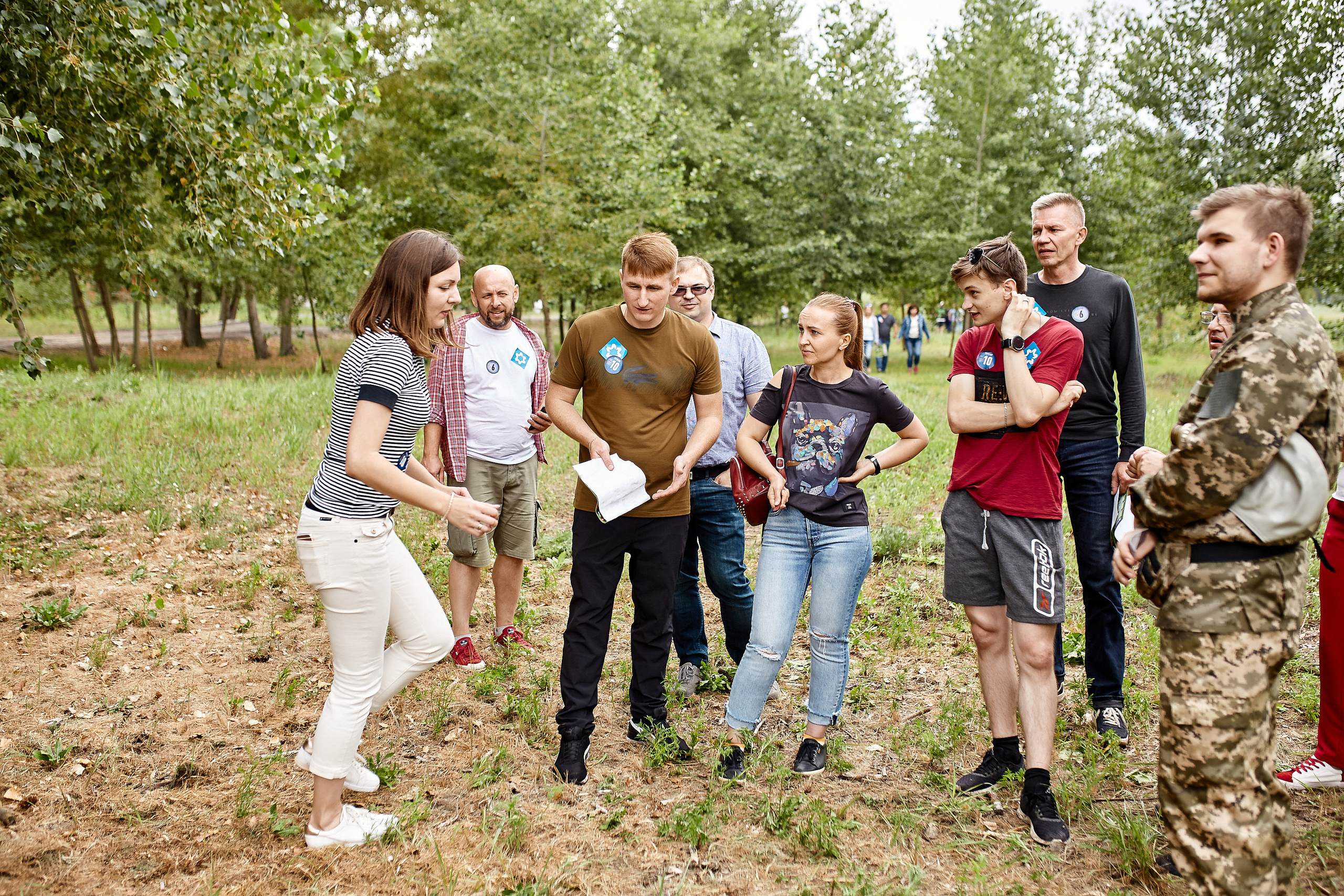 Репортажна фотосессія тимбілдингу для компанії Метінвест Інжинірінг