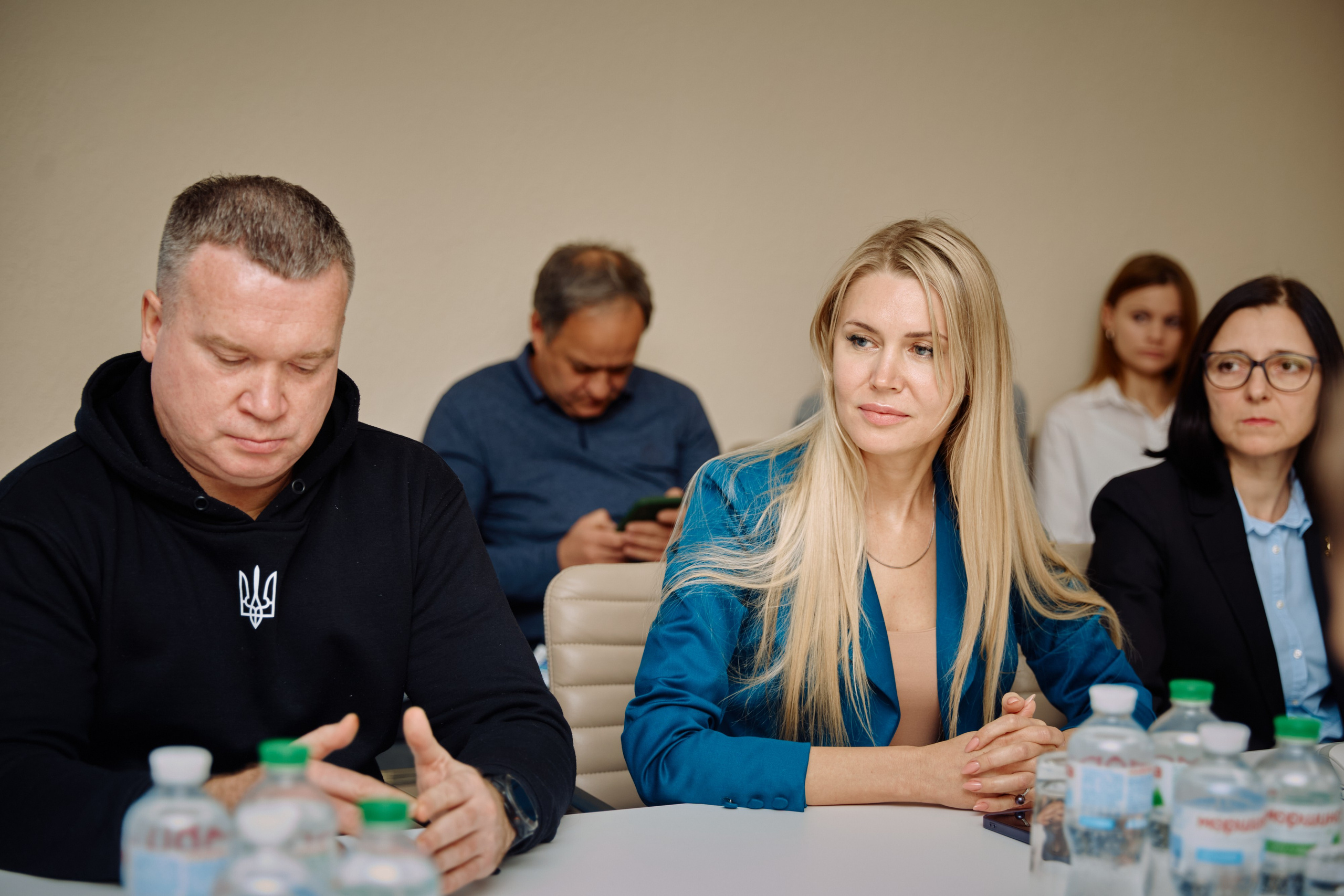 Фото зустрічі посла Австрії, з головами Дніпропетровської, Донецької, Луганської Військової ОДА