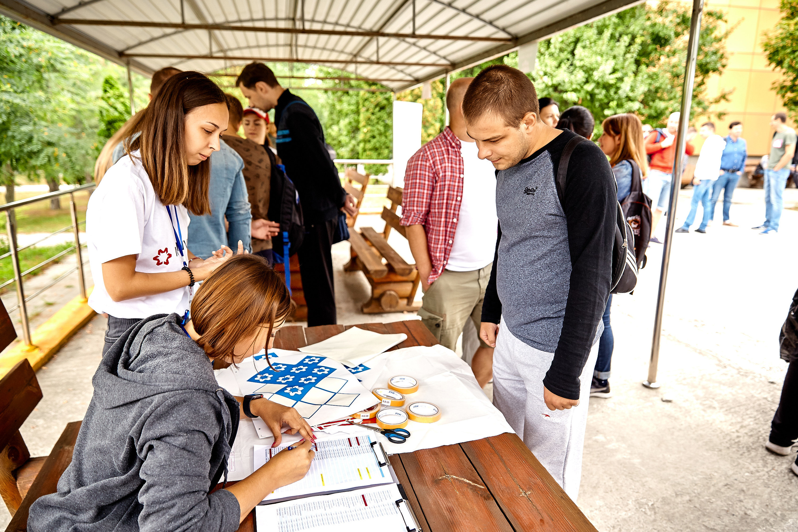 Репортажна фотосессія тимбілдингу для компанії Метінвест Інжинірінг