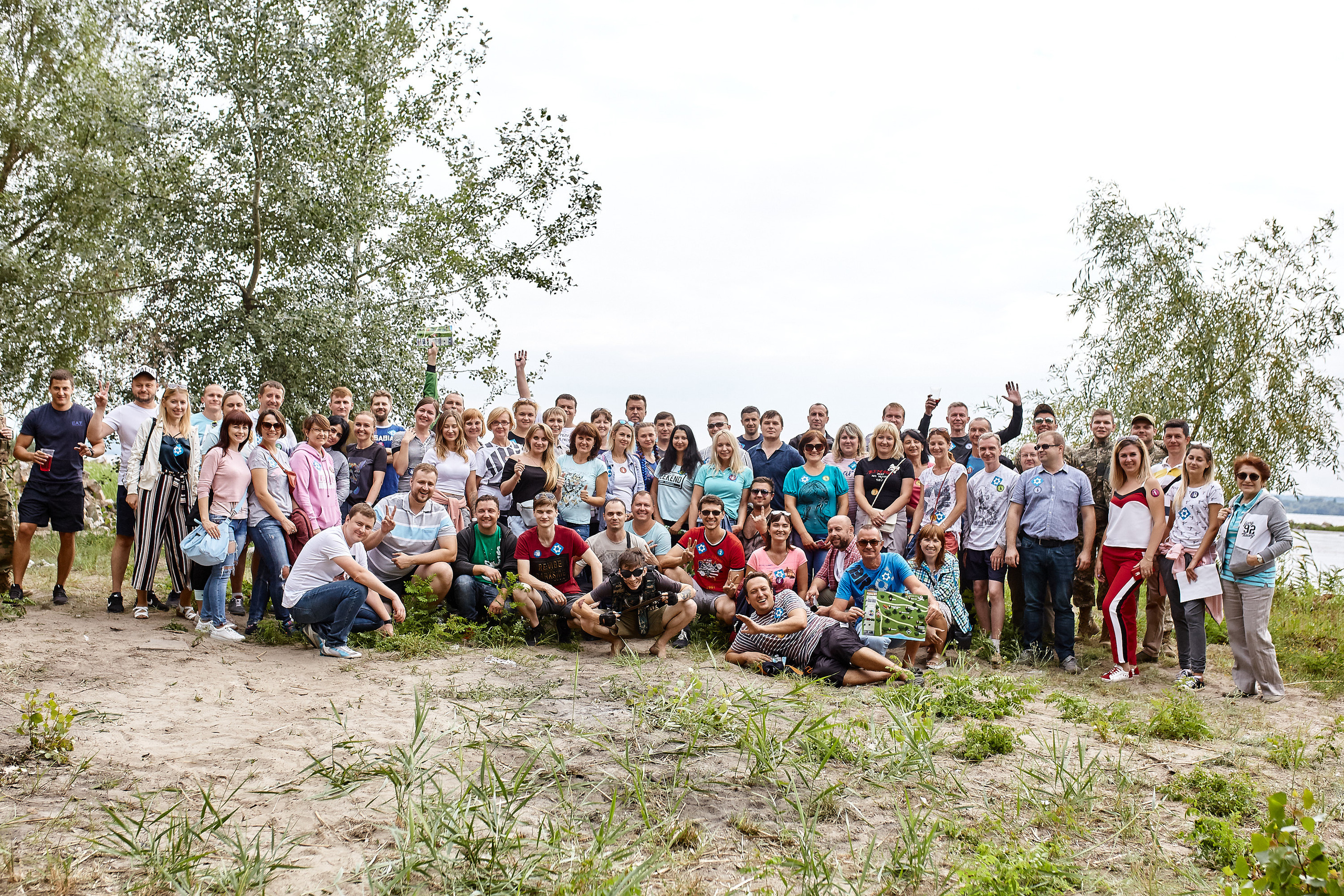 Репортажна фотосессія тимбілдингу для компанії Метінвест Інжинірінг
