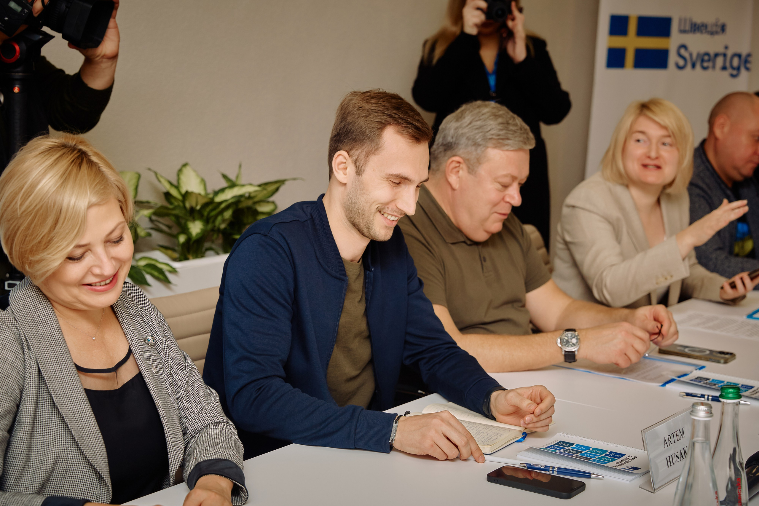 Фото зустрічі посла Австрії, з головами Дніпропетровської, Донецької, Луганської Військової ОДА