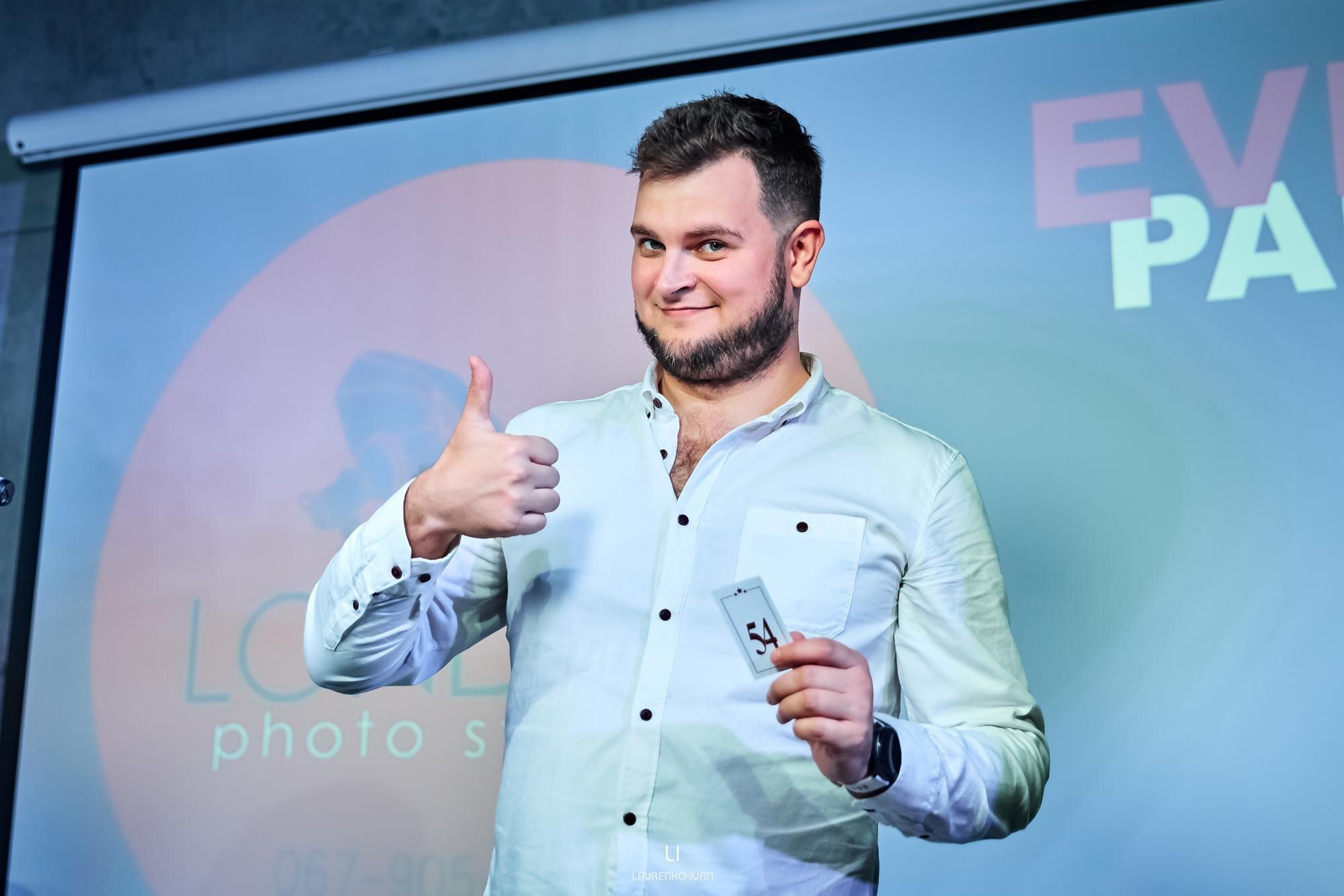 Репортажна зйомка(Дніпро) Вечірки ведучих