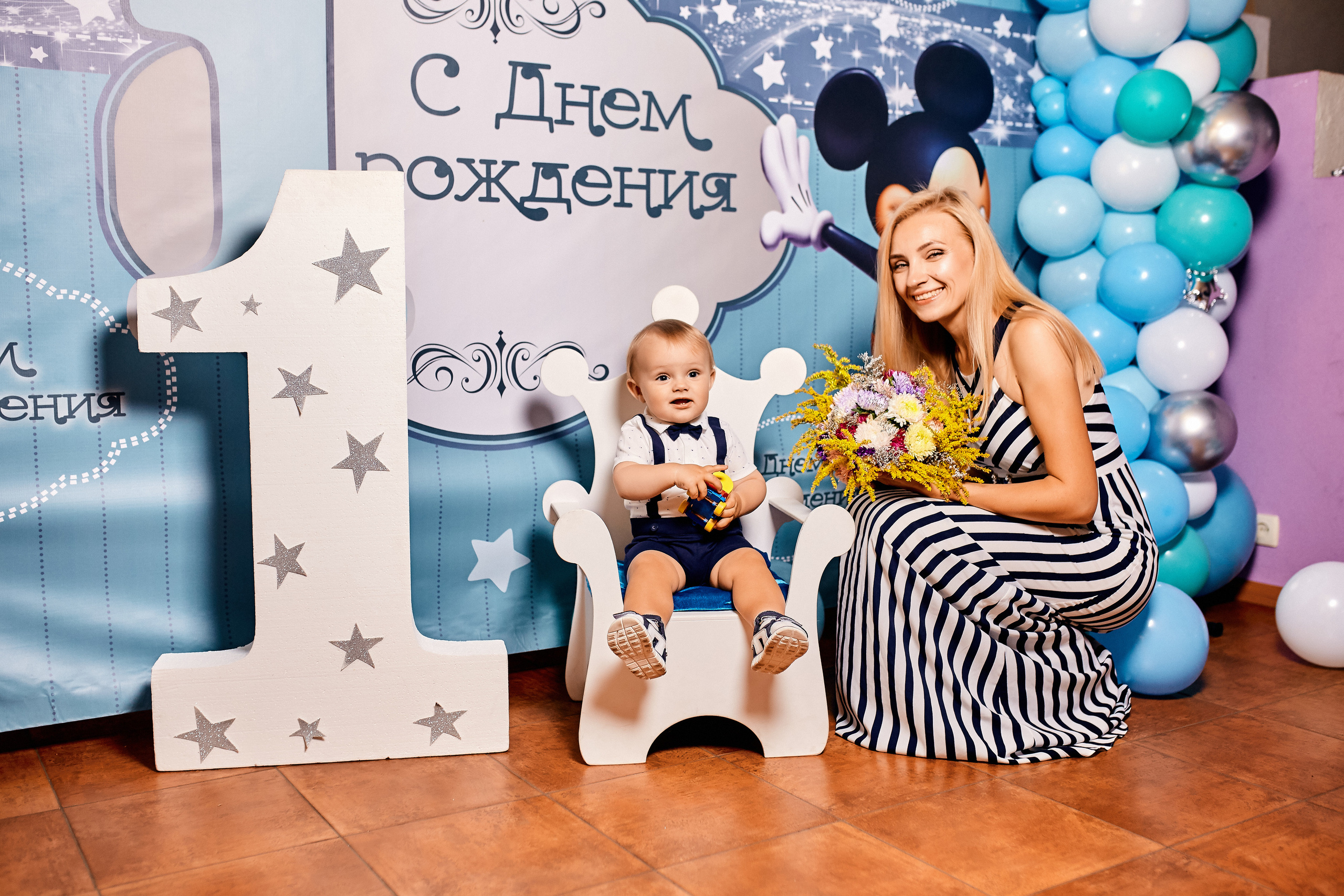 Съемка годика в Днепре. Годовасие. Первый годик