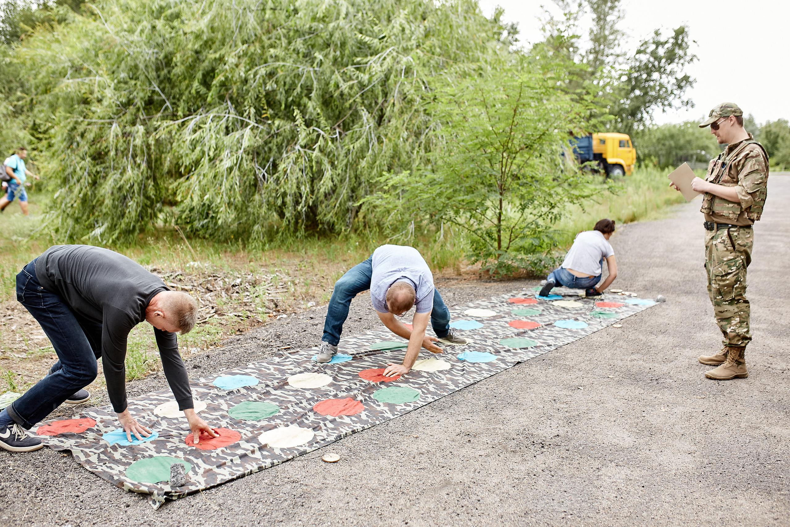 Репортажна фотосессія тимбілдингу для компанії Метінвест Інжинірінг