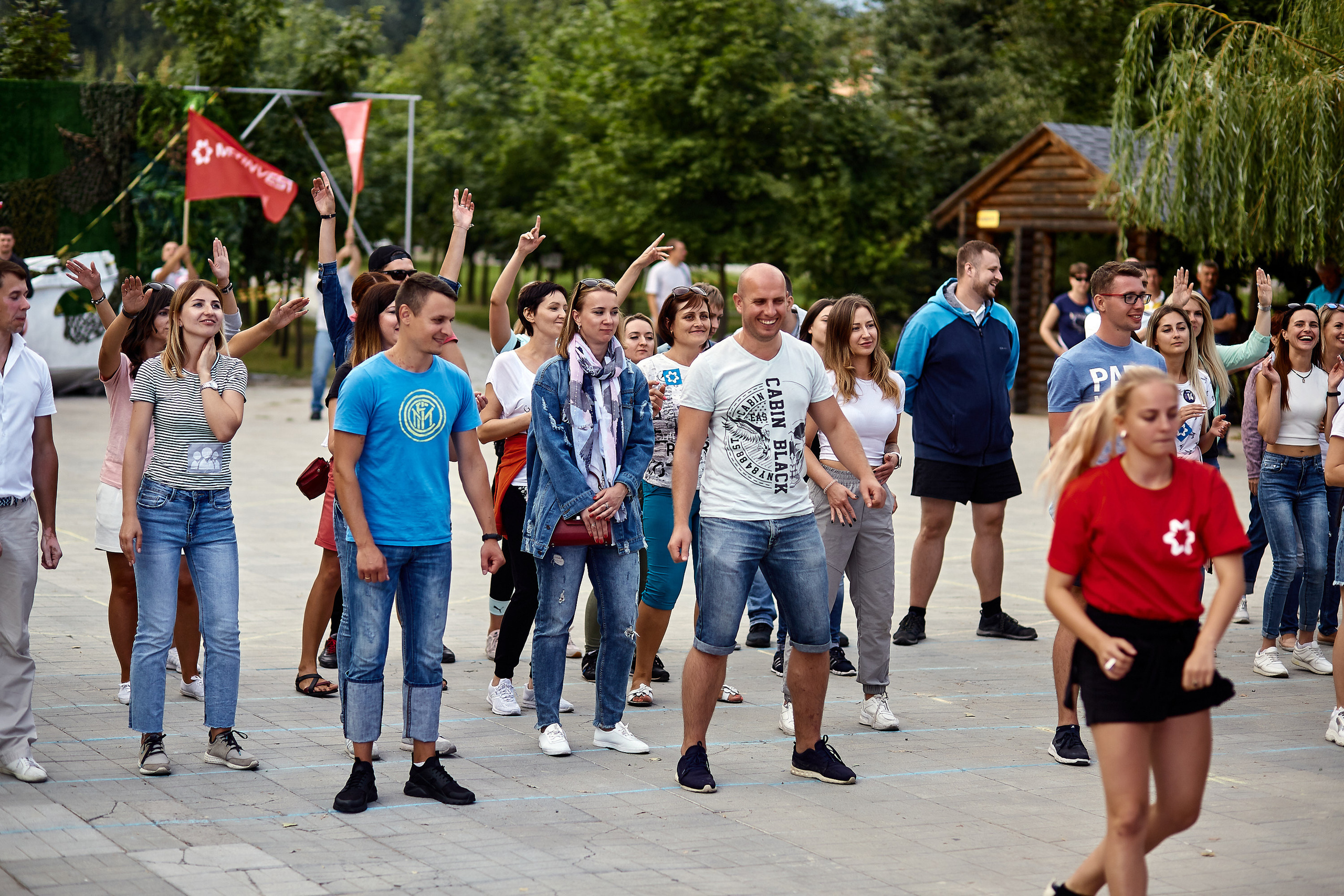 Репортажна фотосессія тимбілдингу для компанії Метінвест Інжинірінг