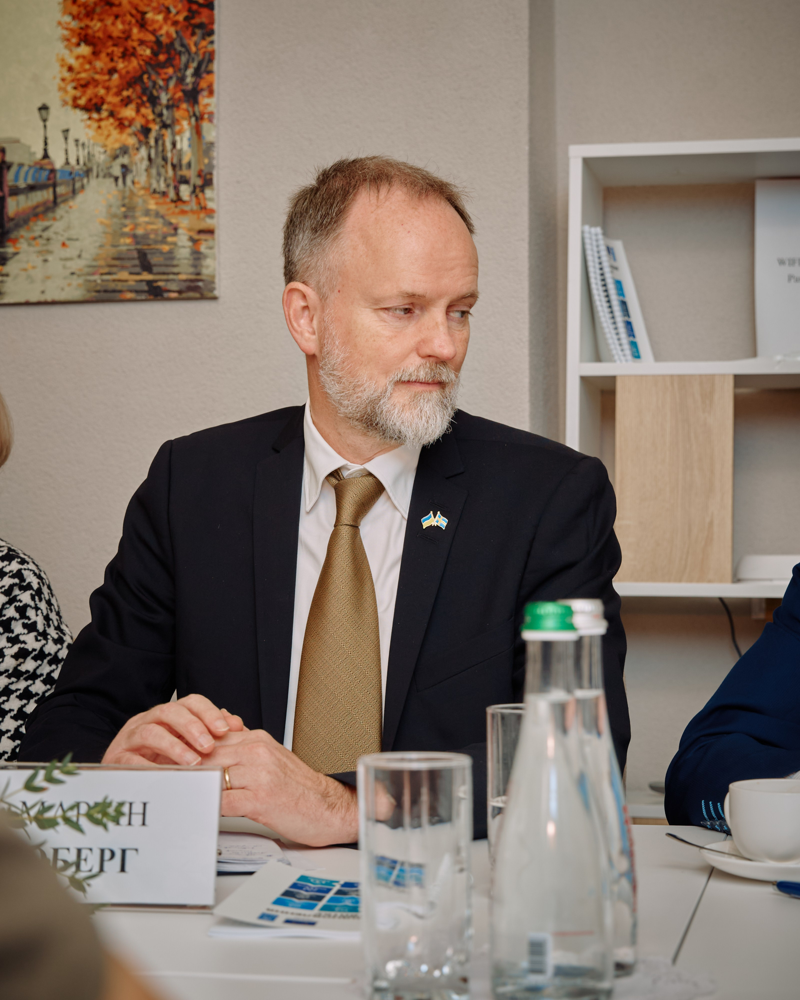 Фото зустрічі посла Австрії, з головами Дніпропетровської, Донецької, Луганської Військової ОДА