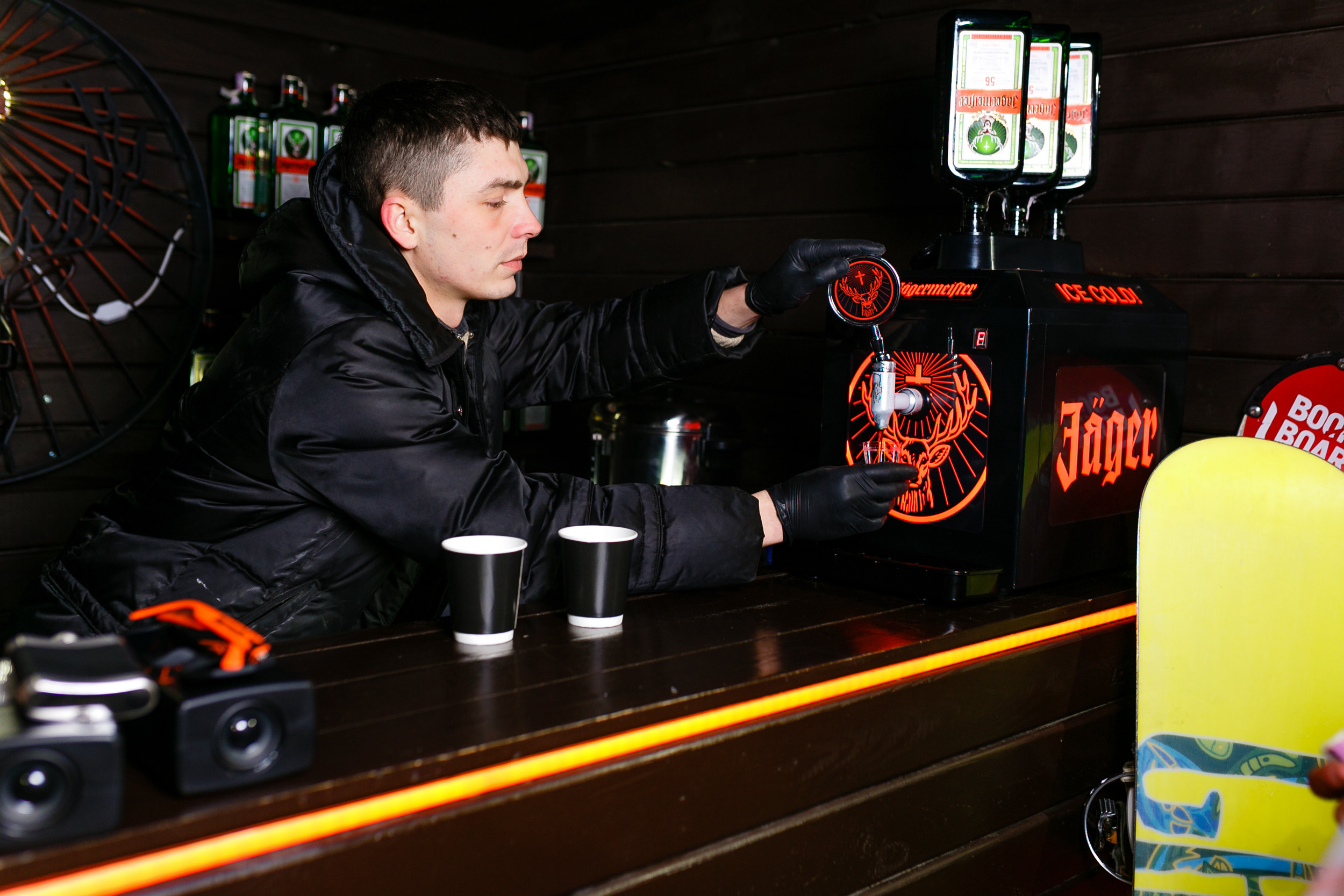 Фото спортивных событий Днепр. Ночные катания Лавина Днепр