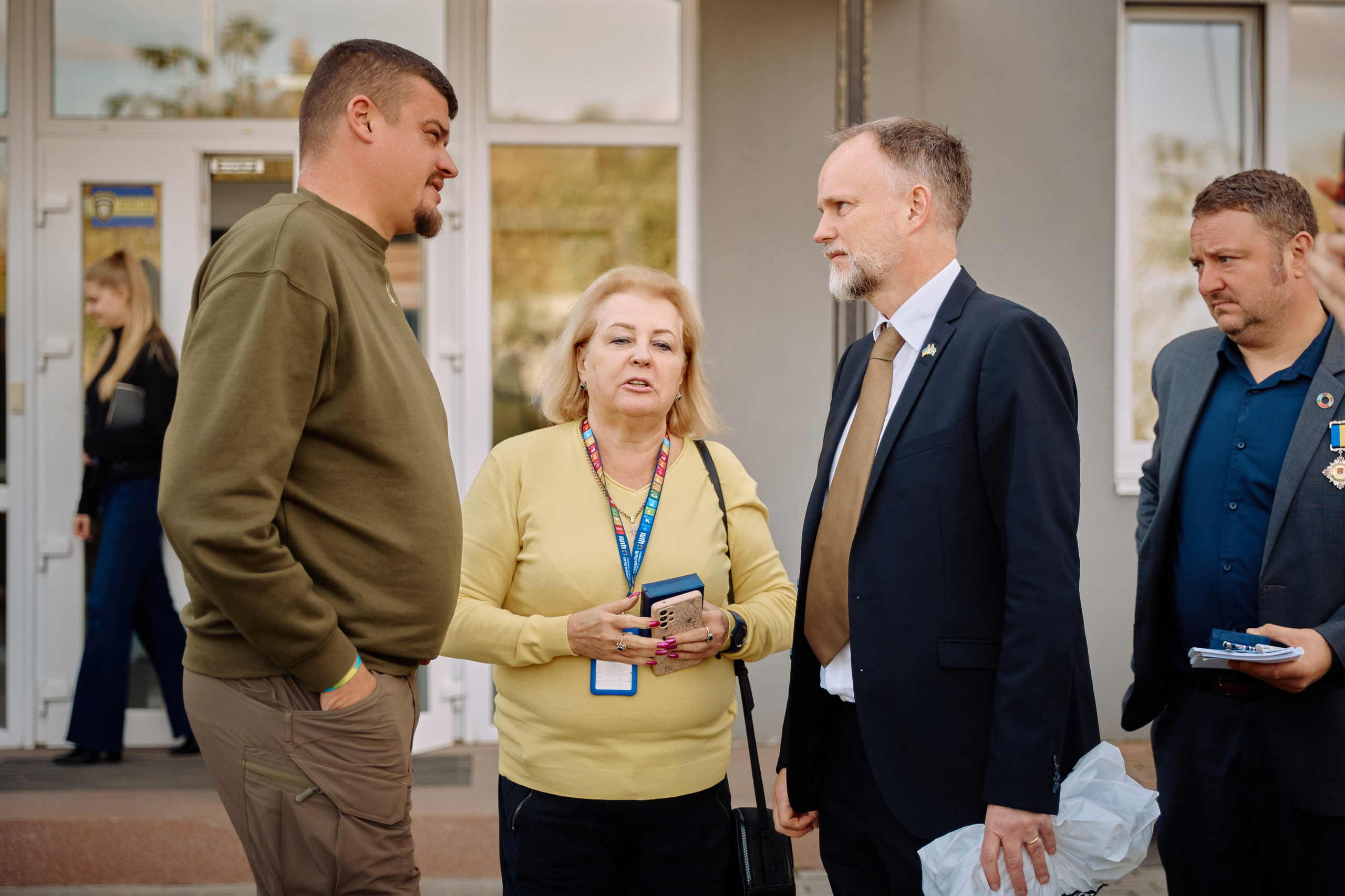 Фото зустрічі посла Австрії, з головами Дніпропетровської, Донецької, Луганської Військової ОДА