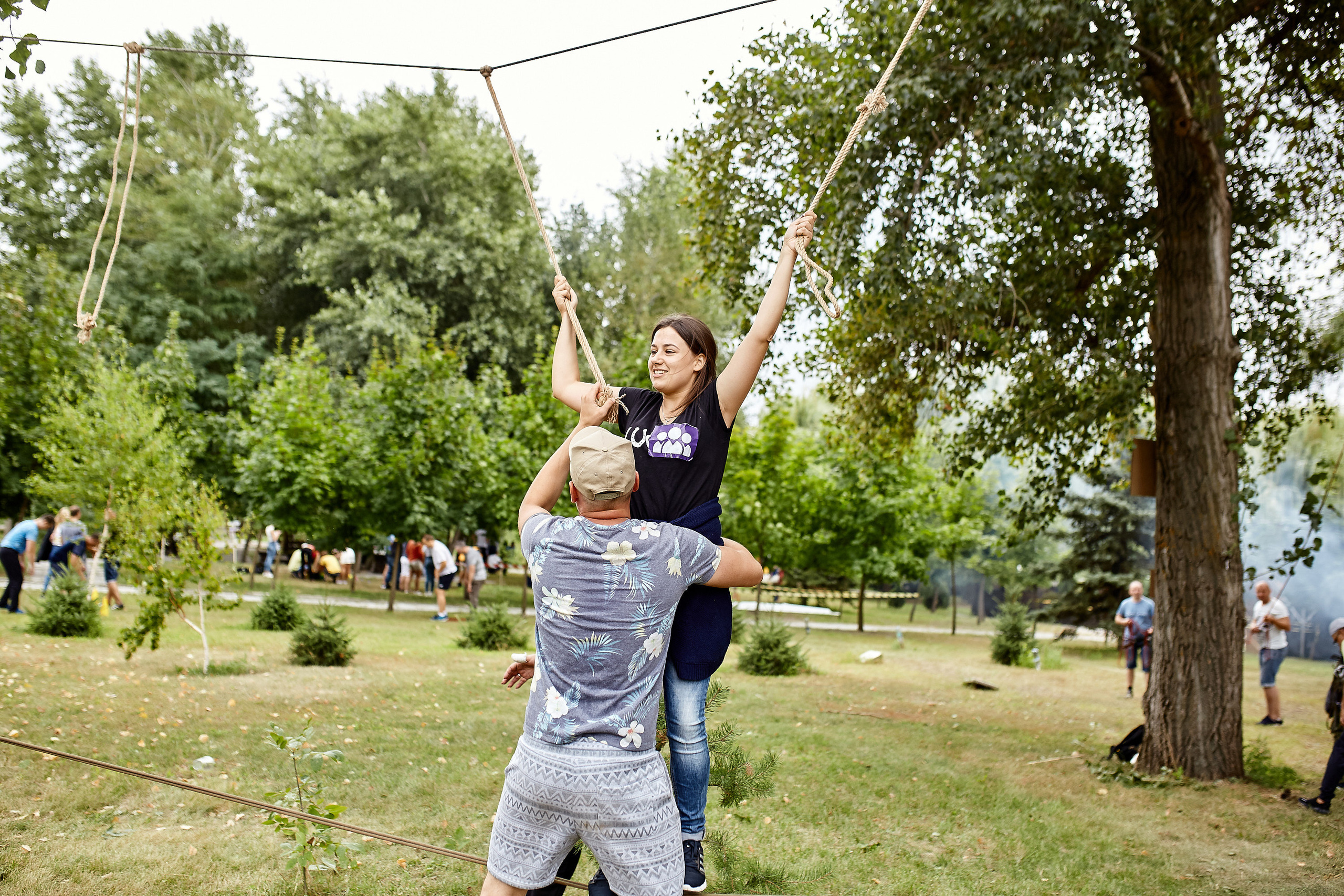 Репортажна фотосессія тимбілдингу для компанії Метінвест Інжинірінг