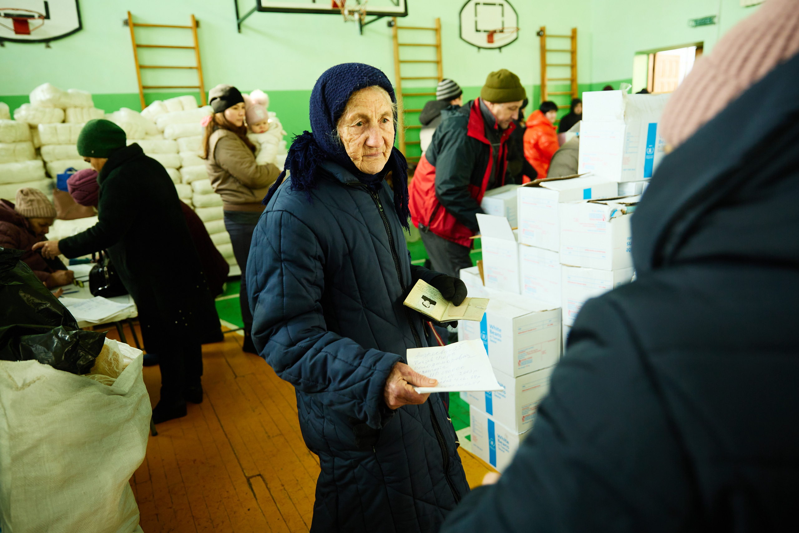 Высокополье Херсонская область. Гуманитарная помощь