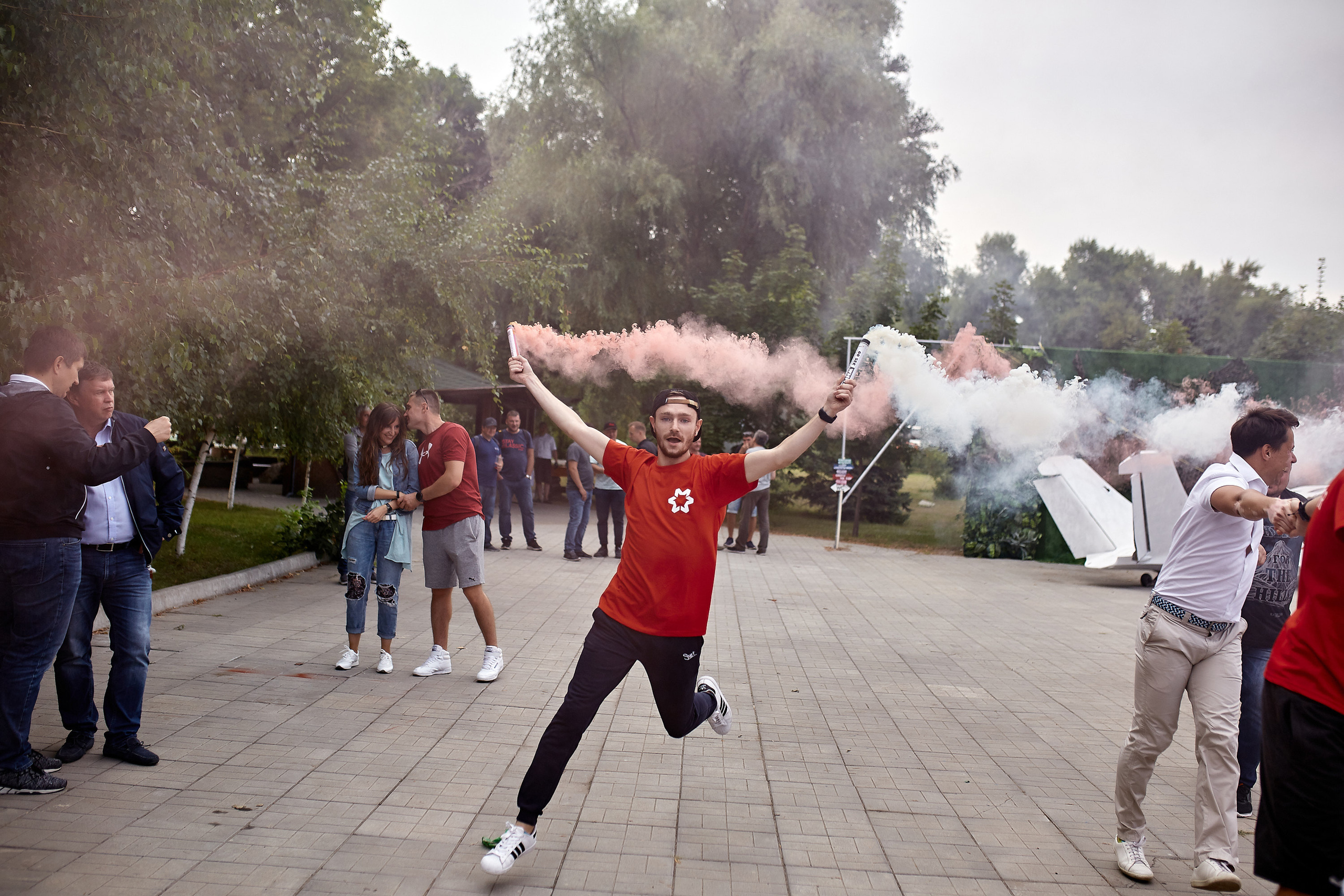 Репортажна фотосессія тимбілдингу для компанії Метінвест Інжинірінг