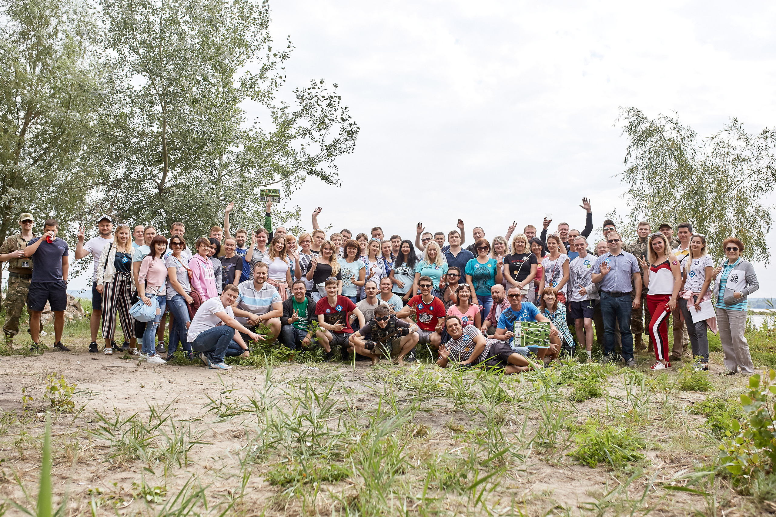 Репортажна фотосессія тимбілдингу для компанії Метінвест Інжинірінг