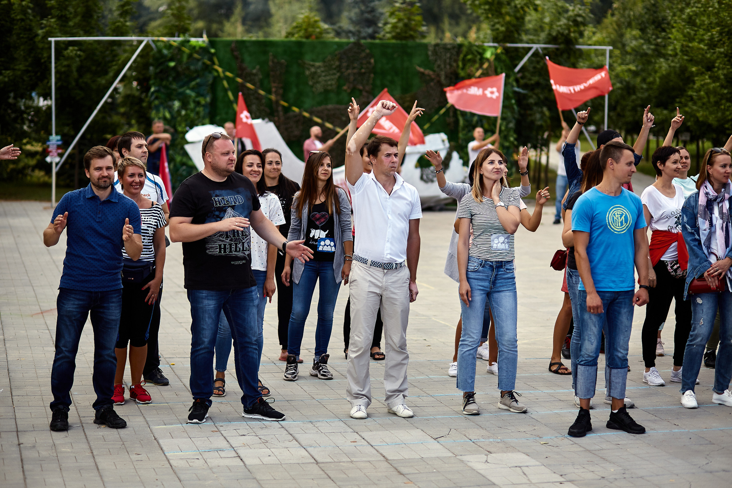 Репортажна фотосессія тимбілдингу для компанії Метінвест Інжинірінг