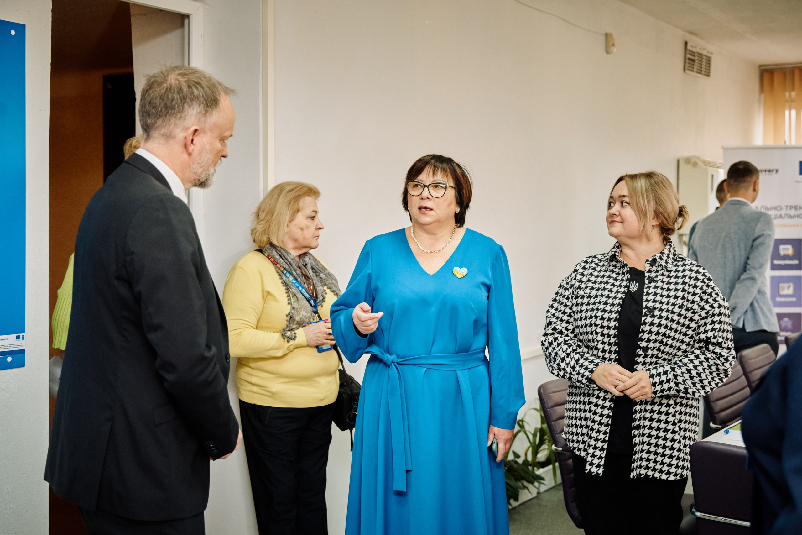 Фото зустрічі посла Австрії, з головами Дніпропетровської, Донецької, Луганської Військової ОДА