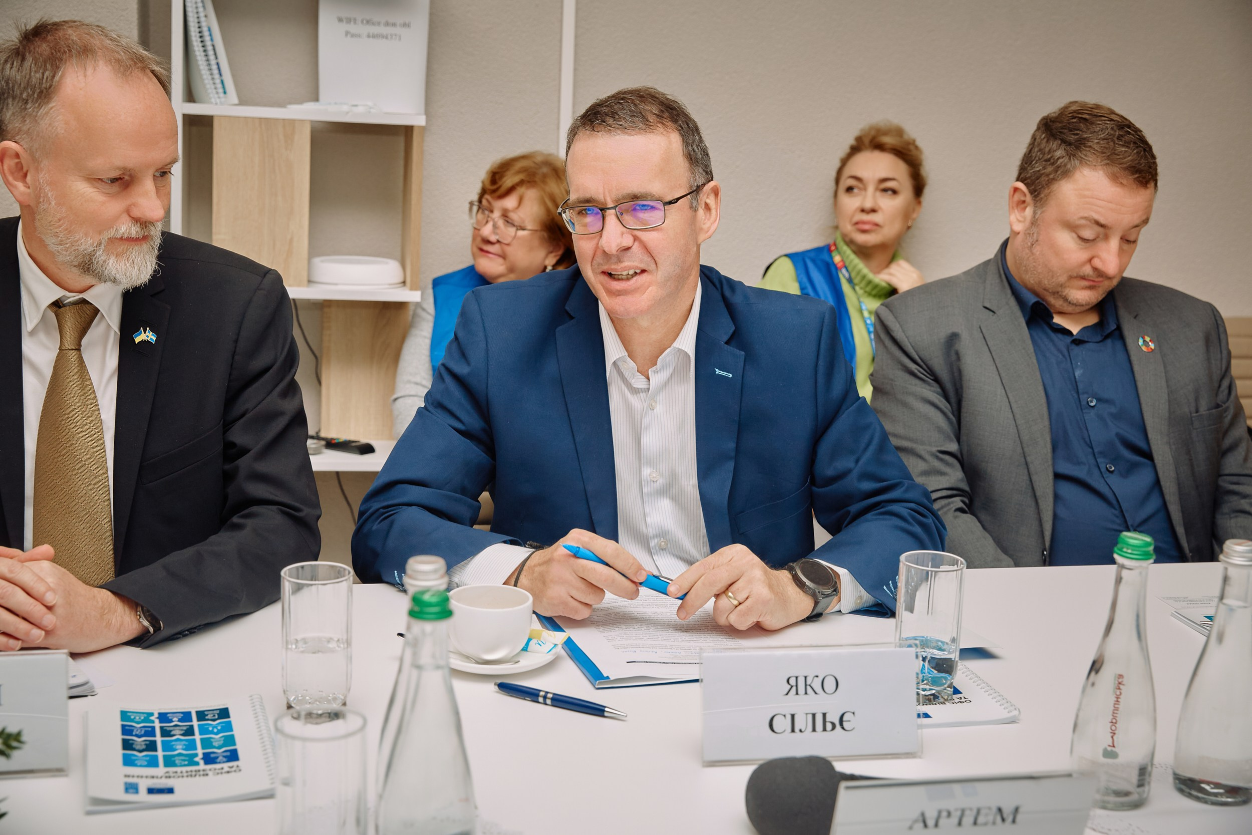 Фото зустрічі посла Австрії, з головами Дніпропетровської, Донецької, Луганської Військової ОДА