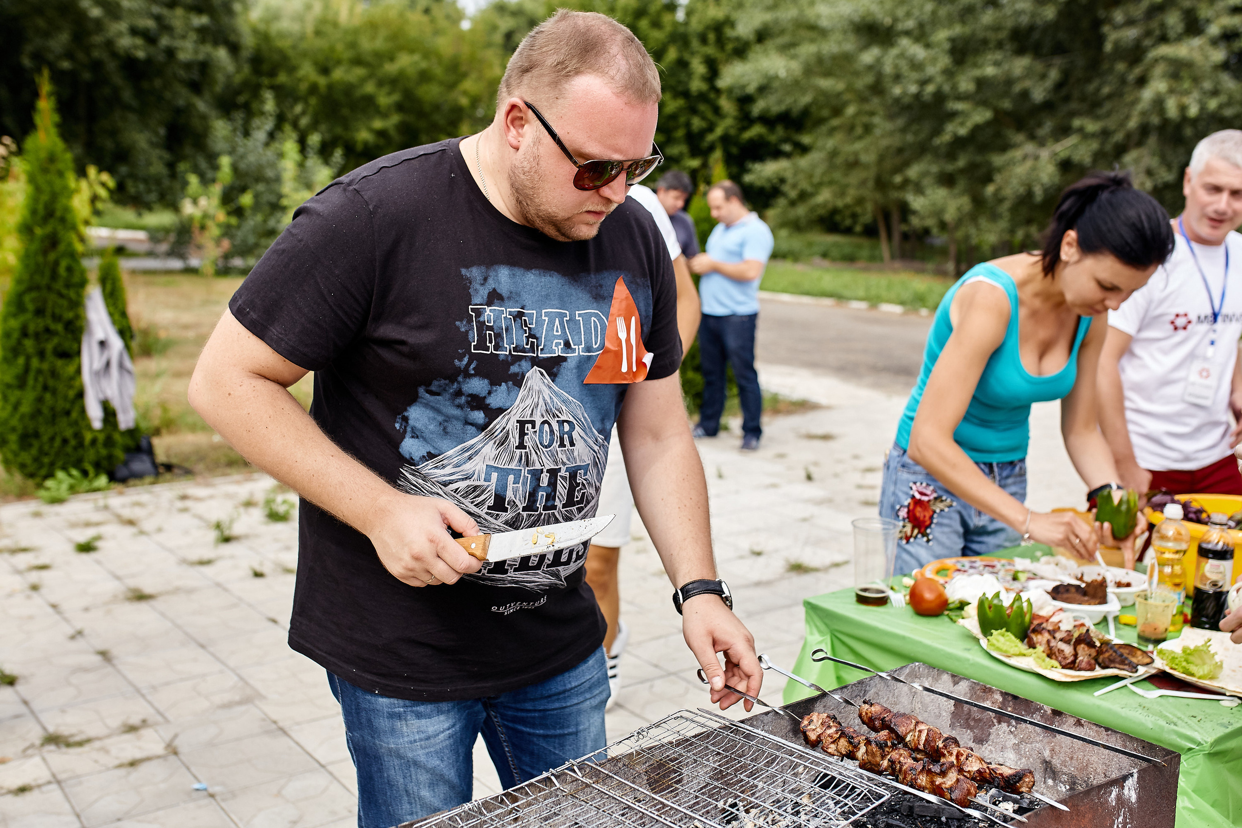 Репортажна фотосессія тимбілдингу для компанії Метінвест Інжинірінг
