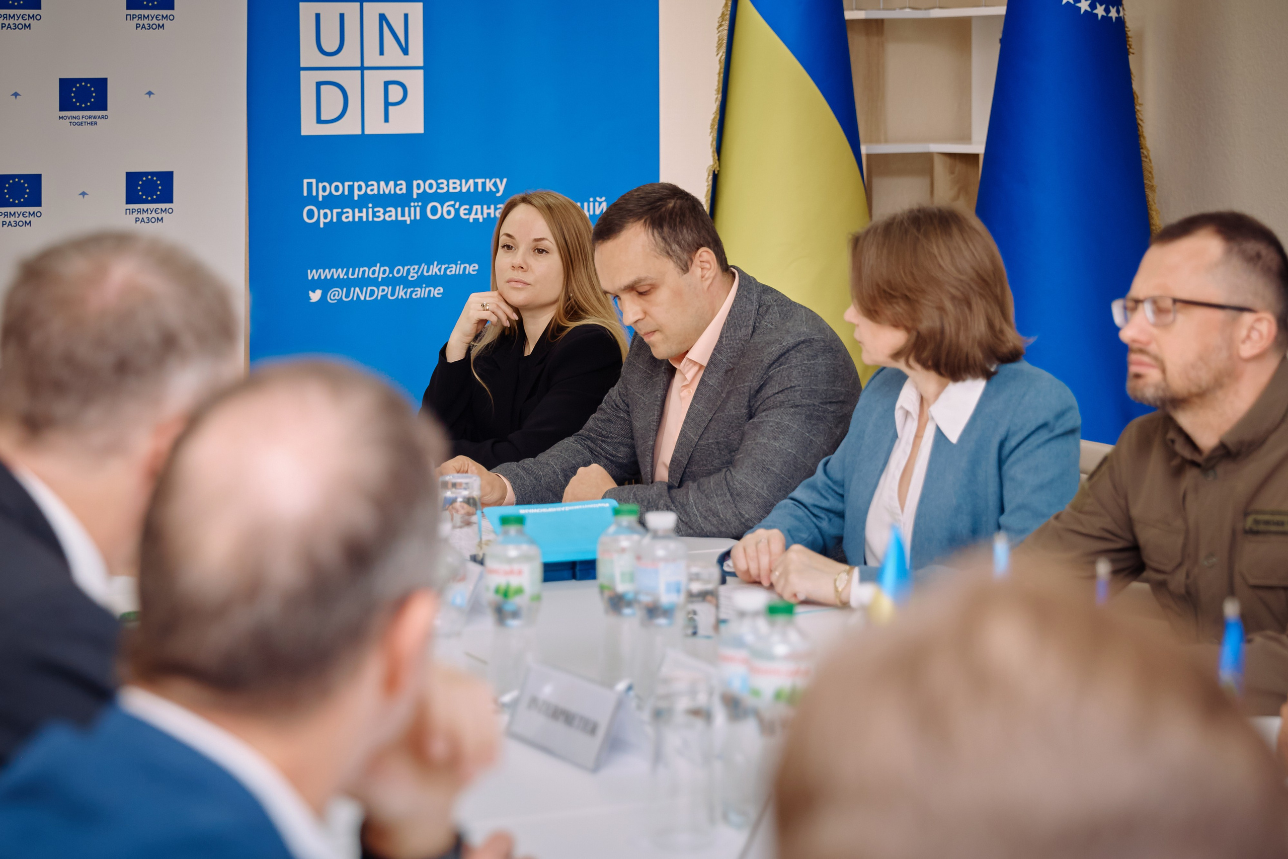 Фото зустрічі посла Австрії, з головами Дніпропетровської, Донецької, Луганської Військової ОДА