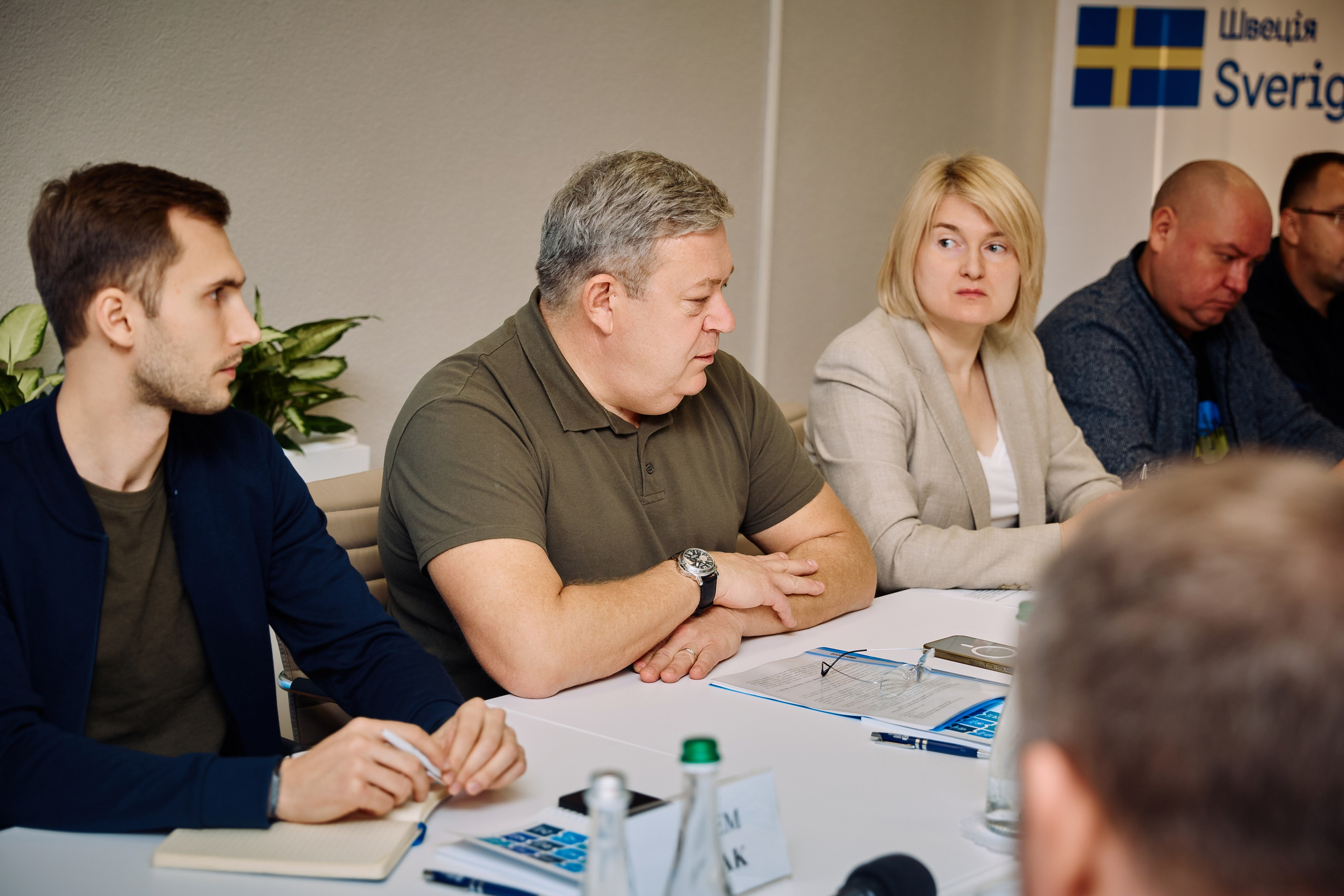 Фото зустрічі посла Австрії, з головами Дніпропетровської, Донецької, Луганської Військової ОДА